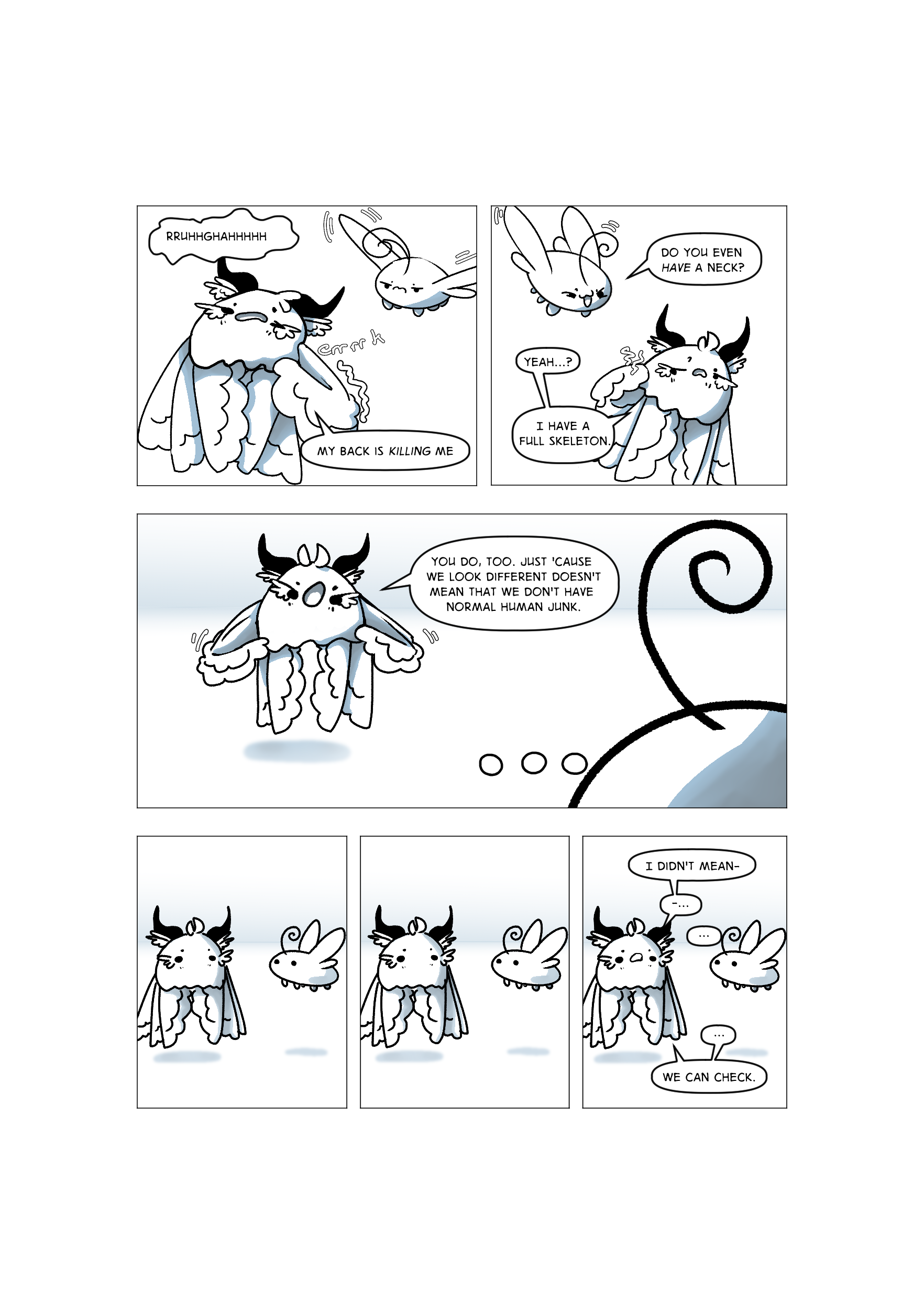 Schrodinger's Dinger, Pg 1