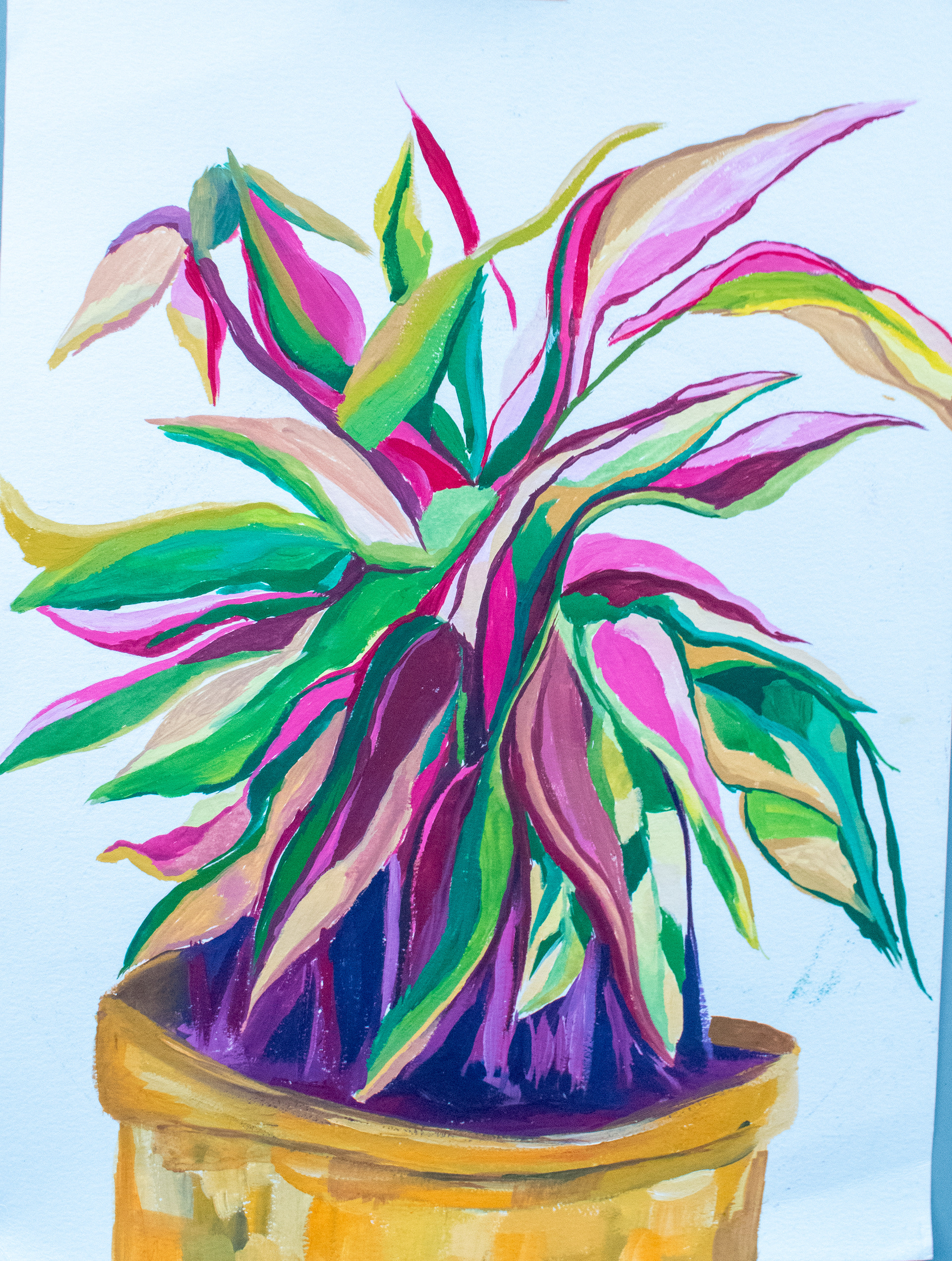 Monster-a, Gouache 2024