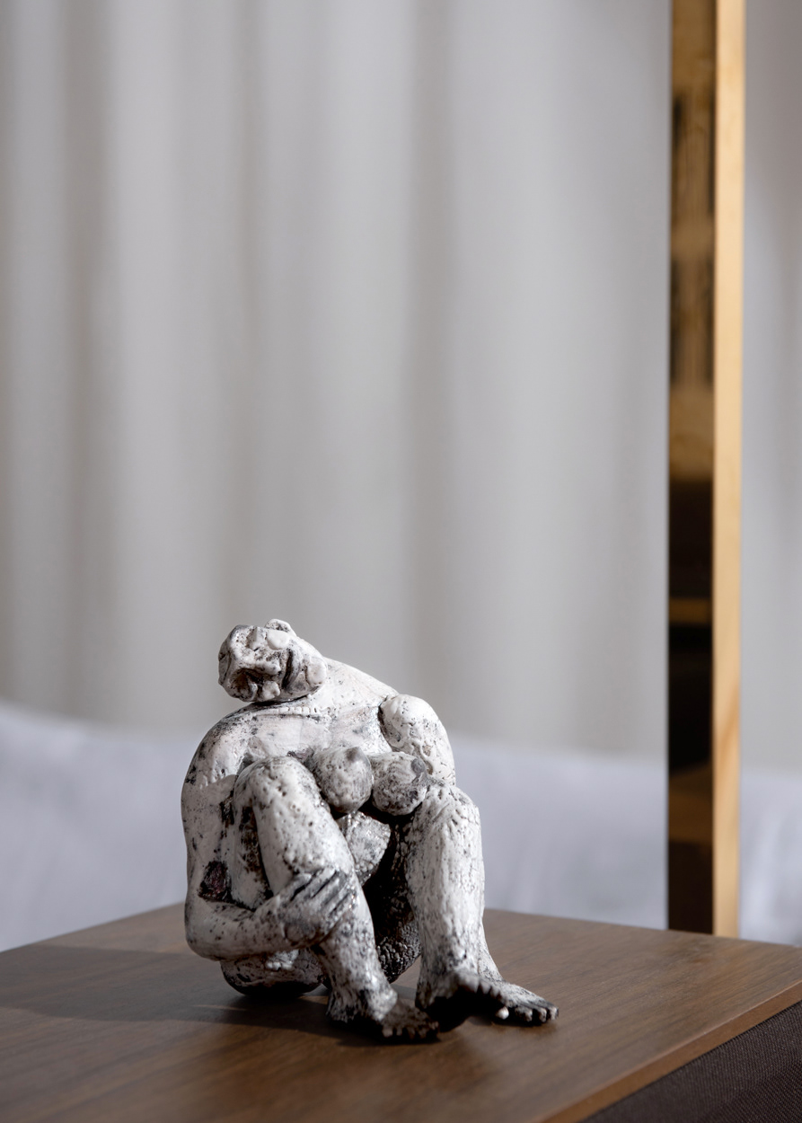 Sculpture céramique de Tatiana Snezhko, Paris