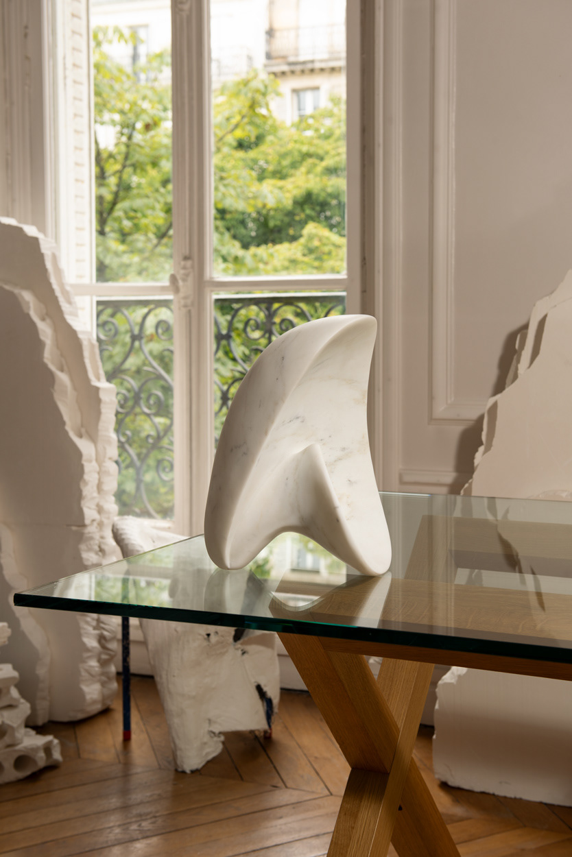Le showroom de la sculptrice Annelise Michelson, Paris