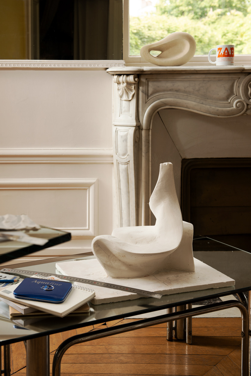 Le showroom de la sculptrice Annelise Michelson, Paris