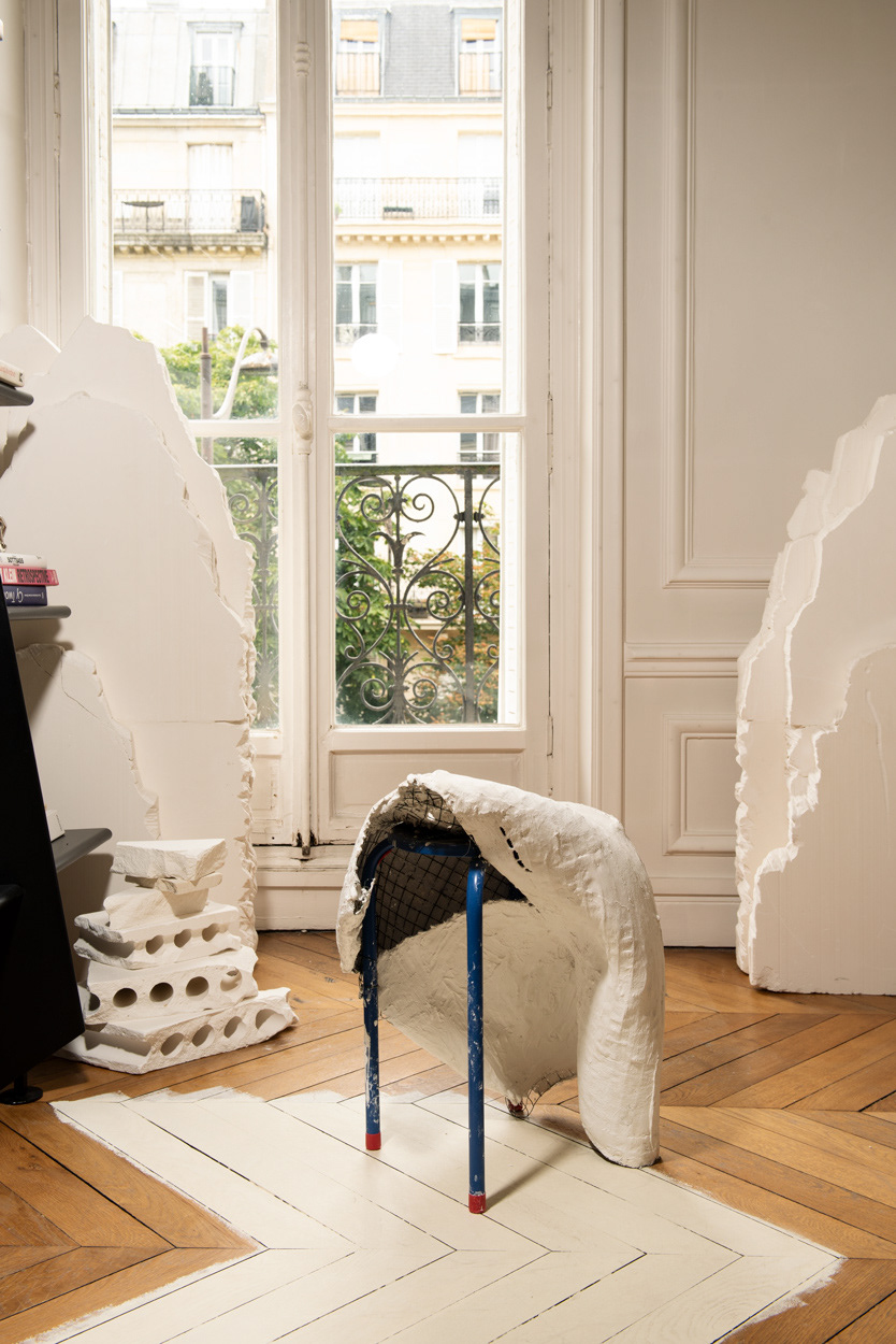 Le showroom de la sculptrice Annelise Michelson, Paris