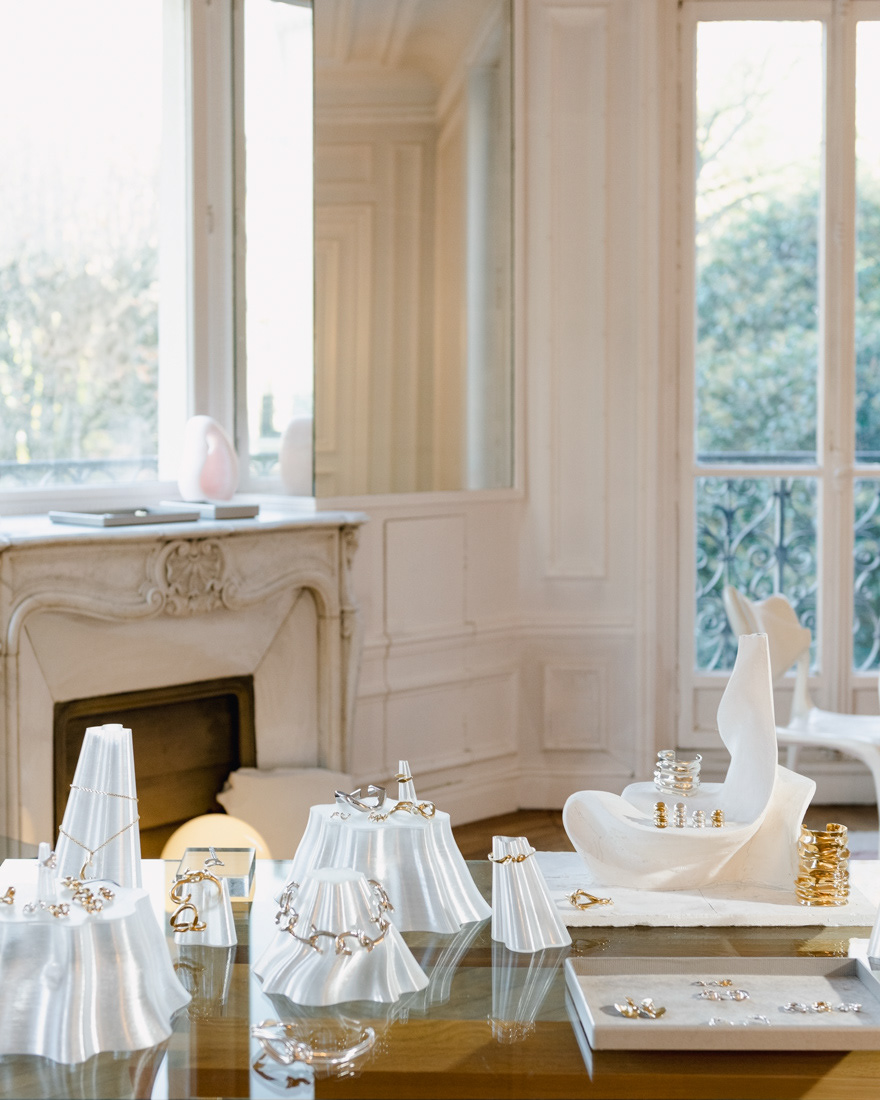 Le showroom de la créatrice Annelise Michelson, Paris