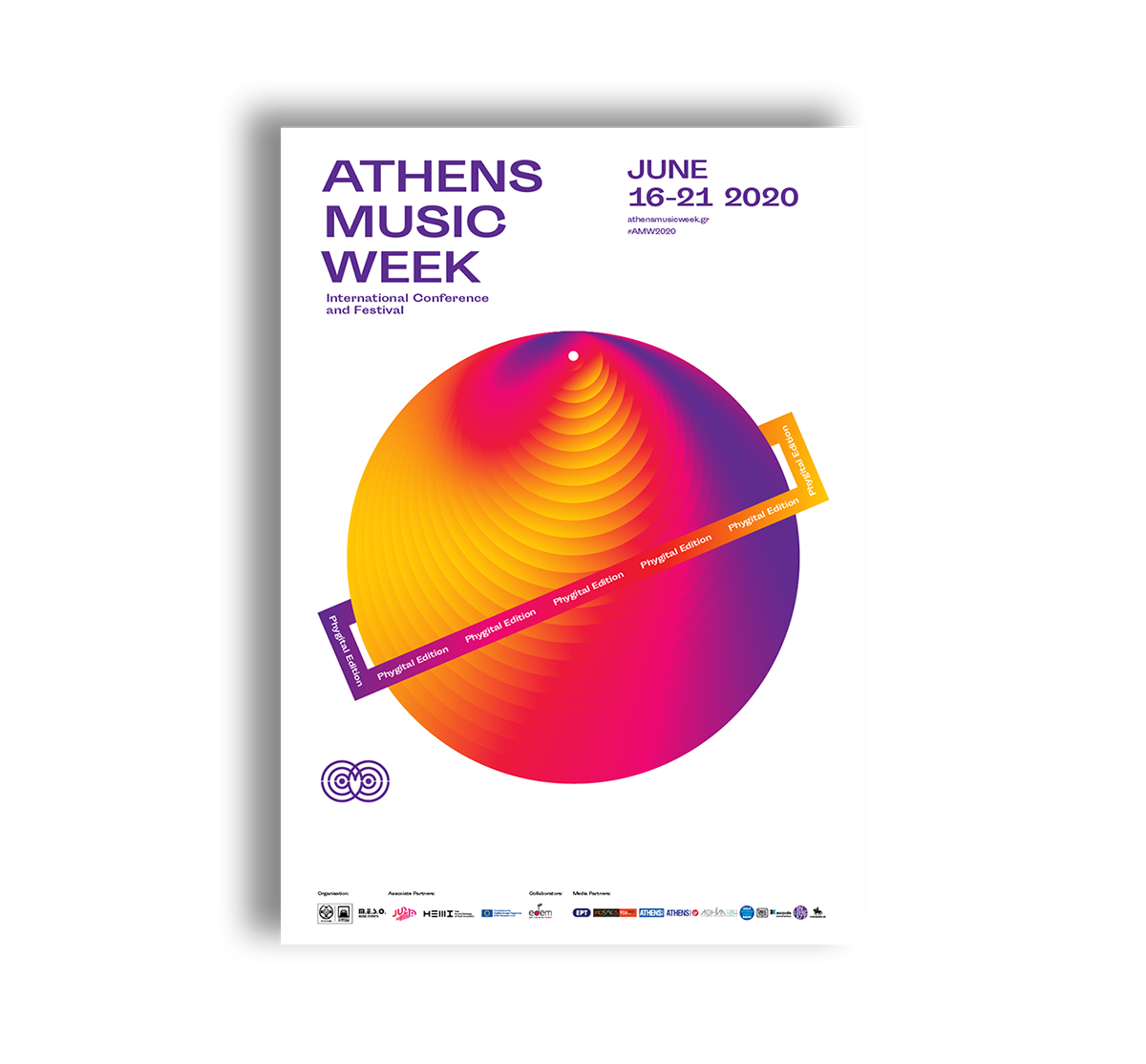 Dimitris Kanellopoulos, Graphic Design Athens Music Week 2020