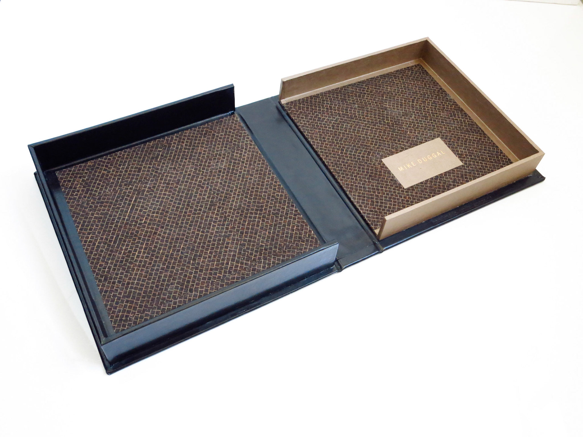Custom Enclosure with Cork-skin liner