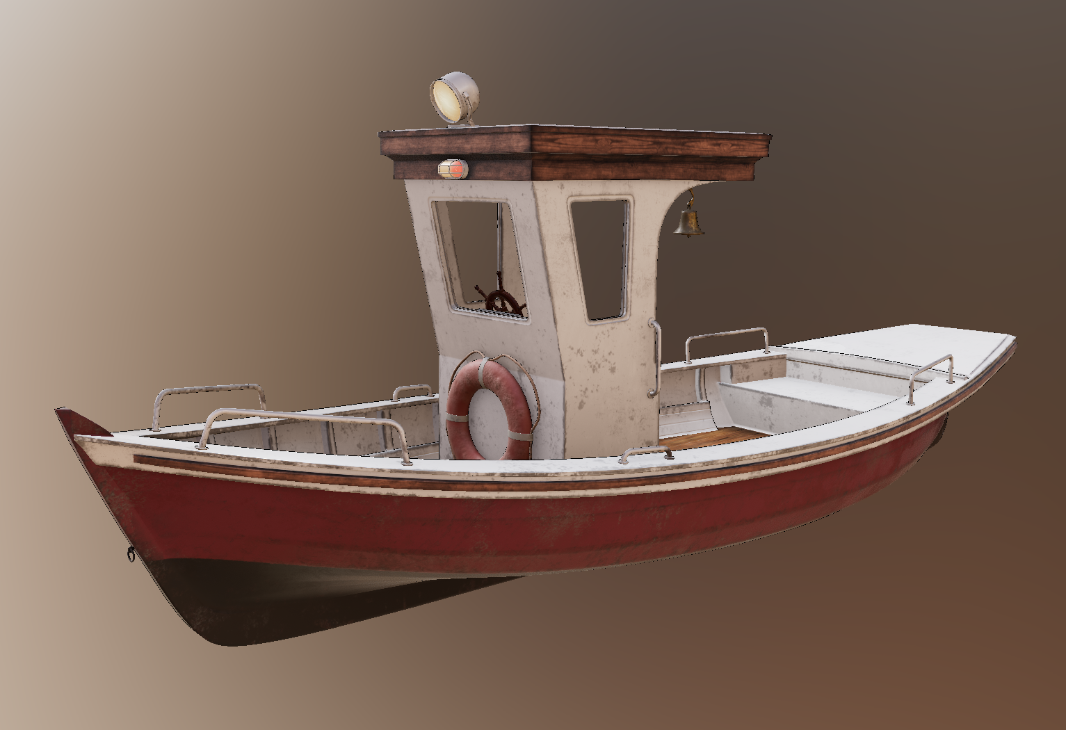 CG recreation of ship