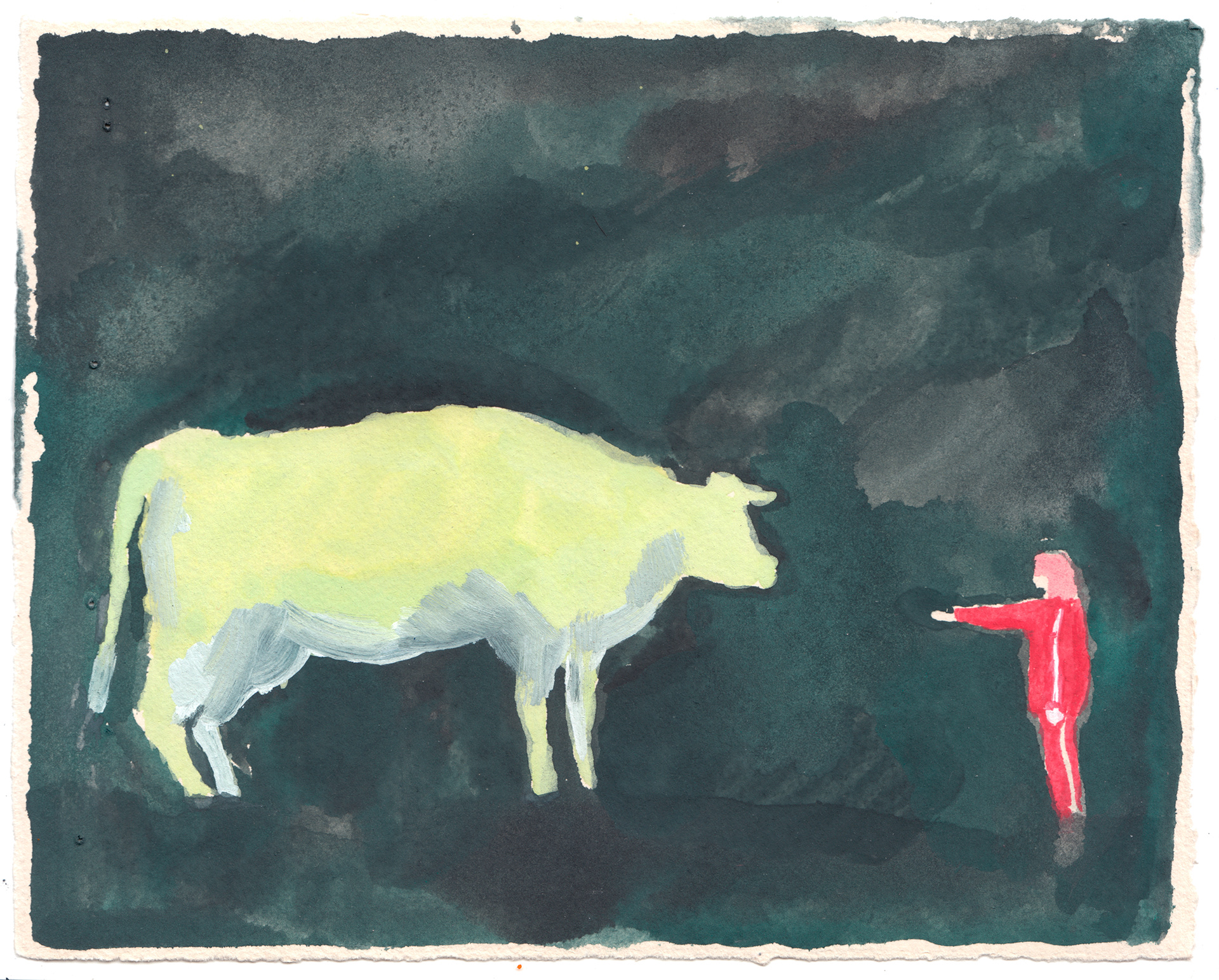 Memory Ghost / Peinture de CAMILLE MONNIER