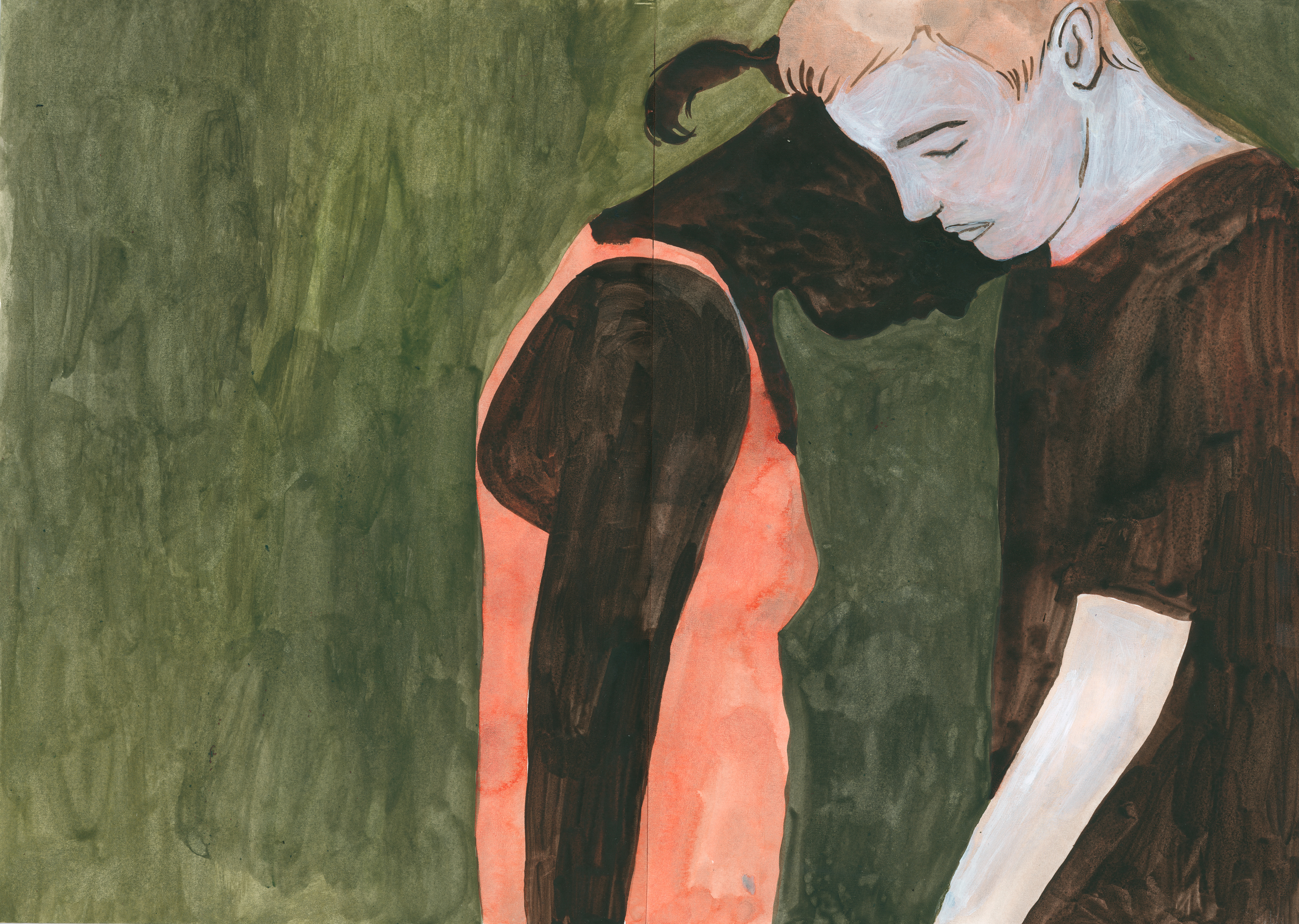 lovers / Peinture de CAMILLE MONNIER