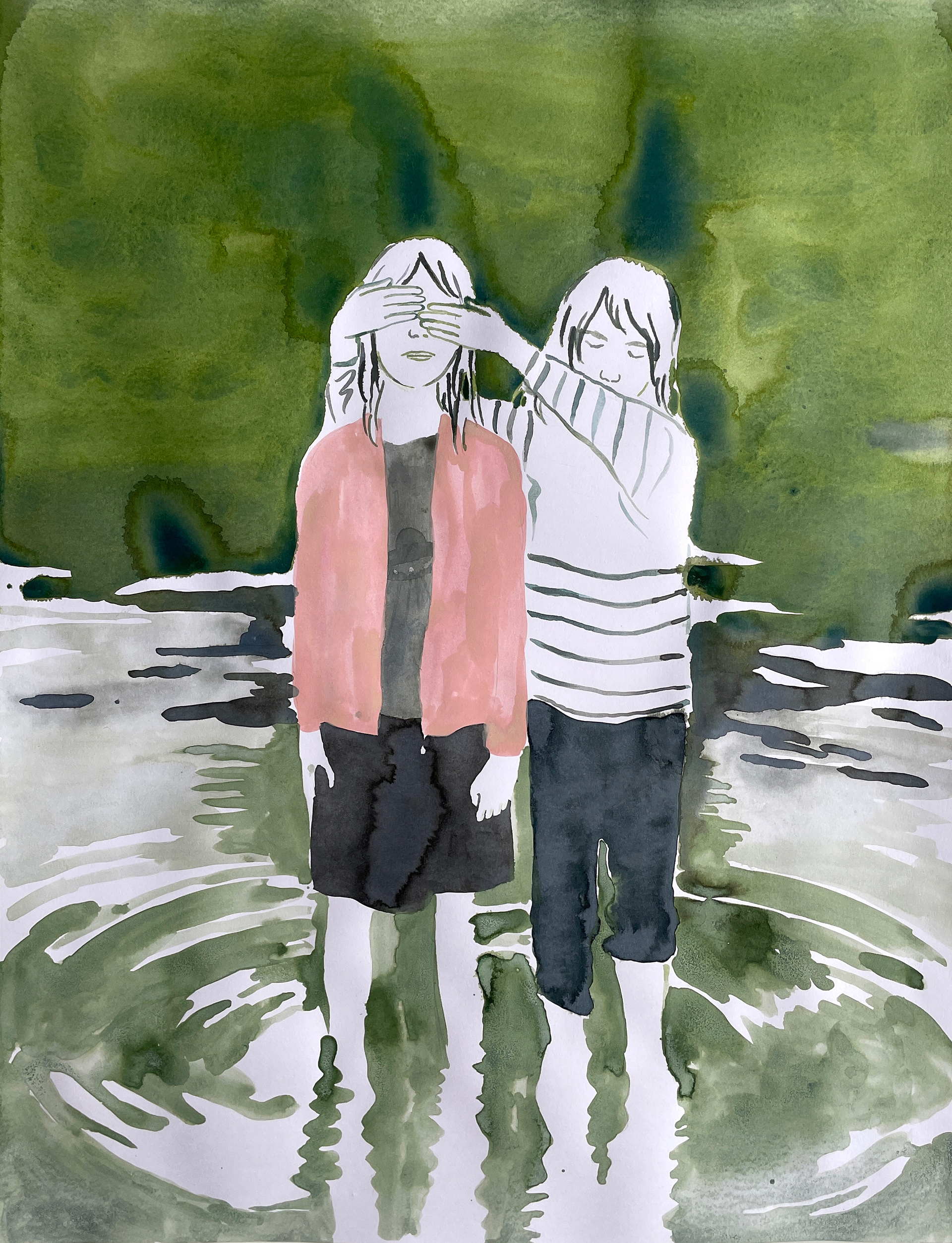 Confiance / Peinture de CAMILLE MONNIER