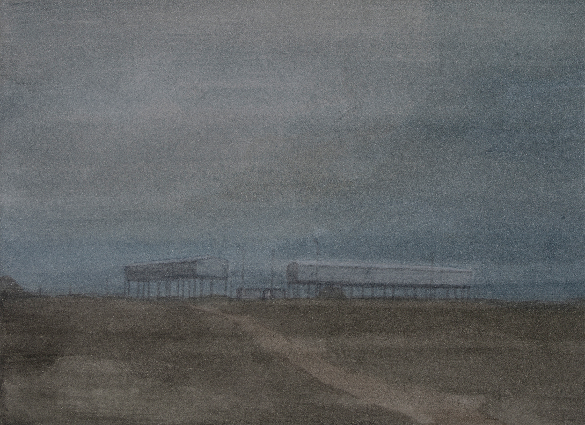 Untitled #54, 2020, Watercolor on paper, 13 x 17.5 cm