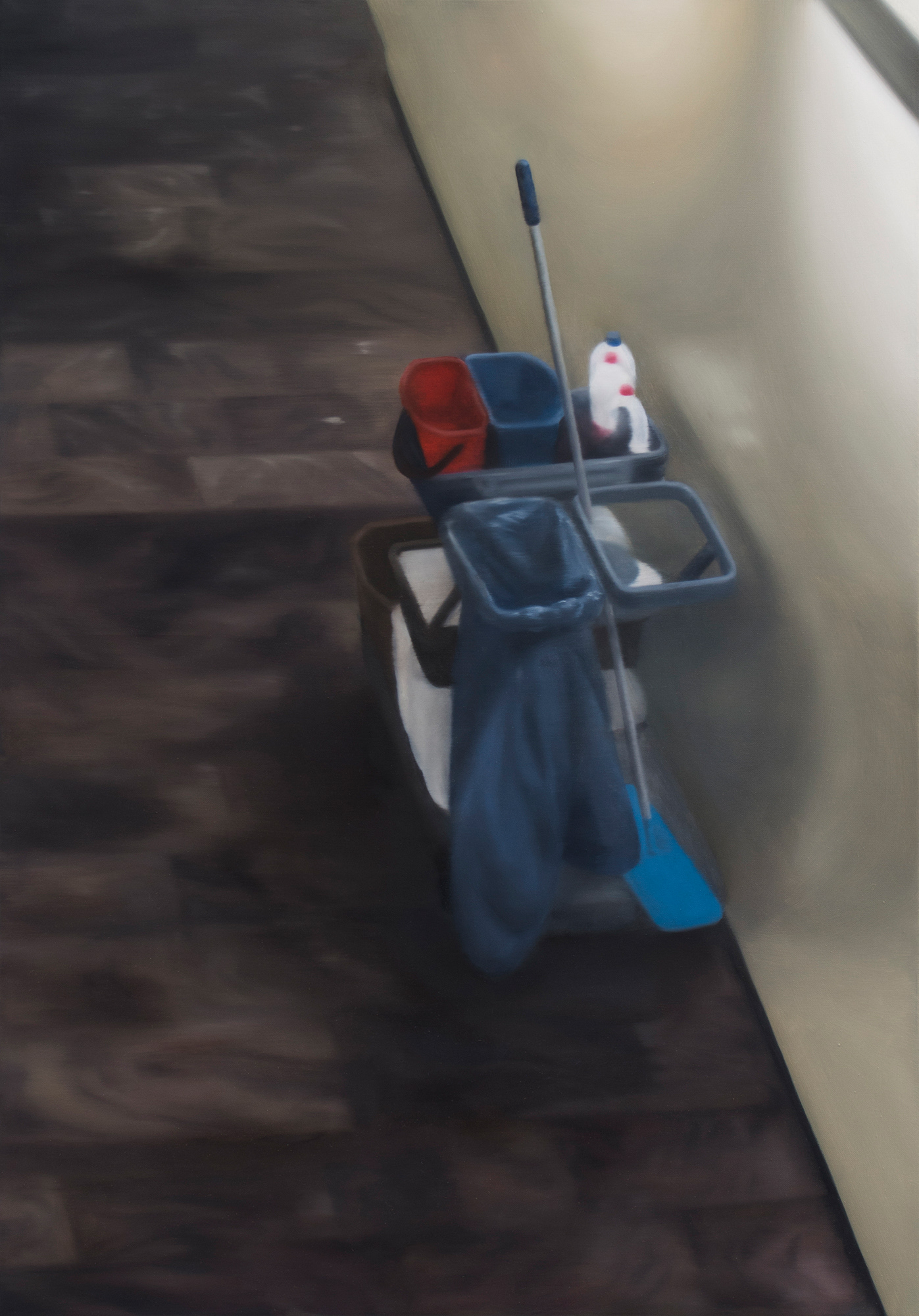 Untitled #32, 2018, Oil on canvas, 100 x 70 cm