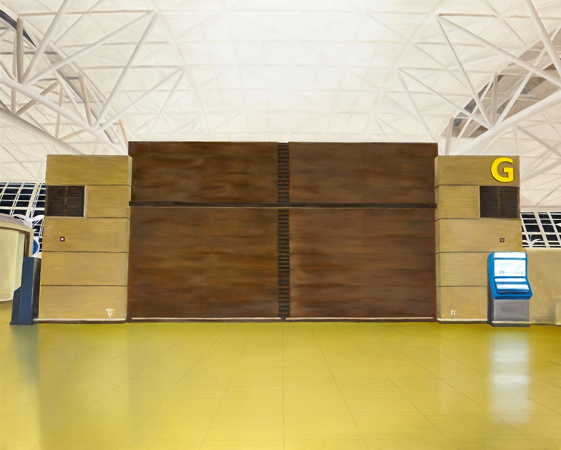 The Third Zone, 2013, Oil on canvas, 130.5 x 162 cm