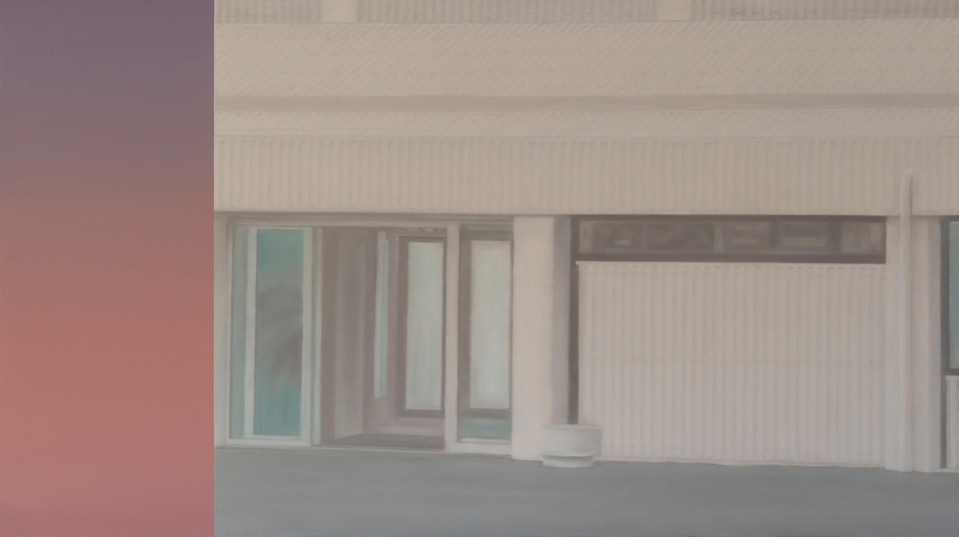 Void #7, 2025, Oil on canvas, 115 x 205 cm