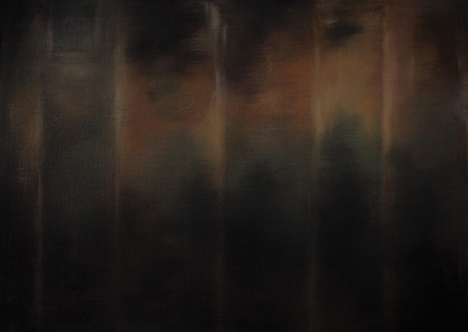 Hohenschönhausen #6, 2017, Oil on canvas, 21 x 29.5 cm