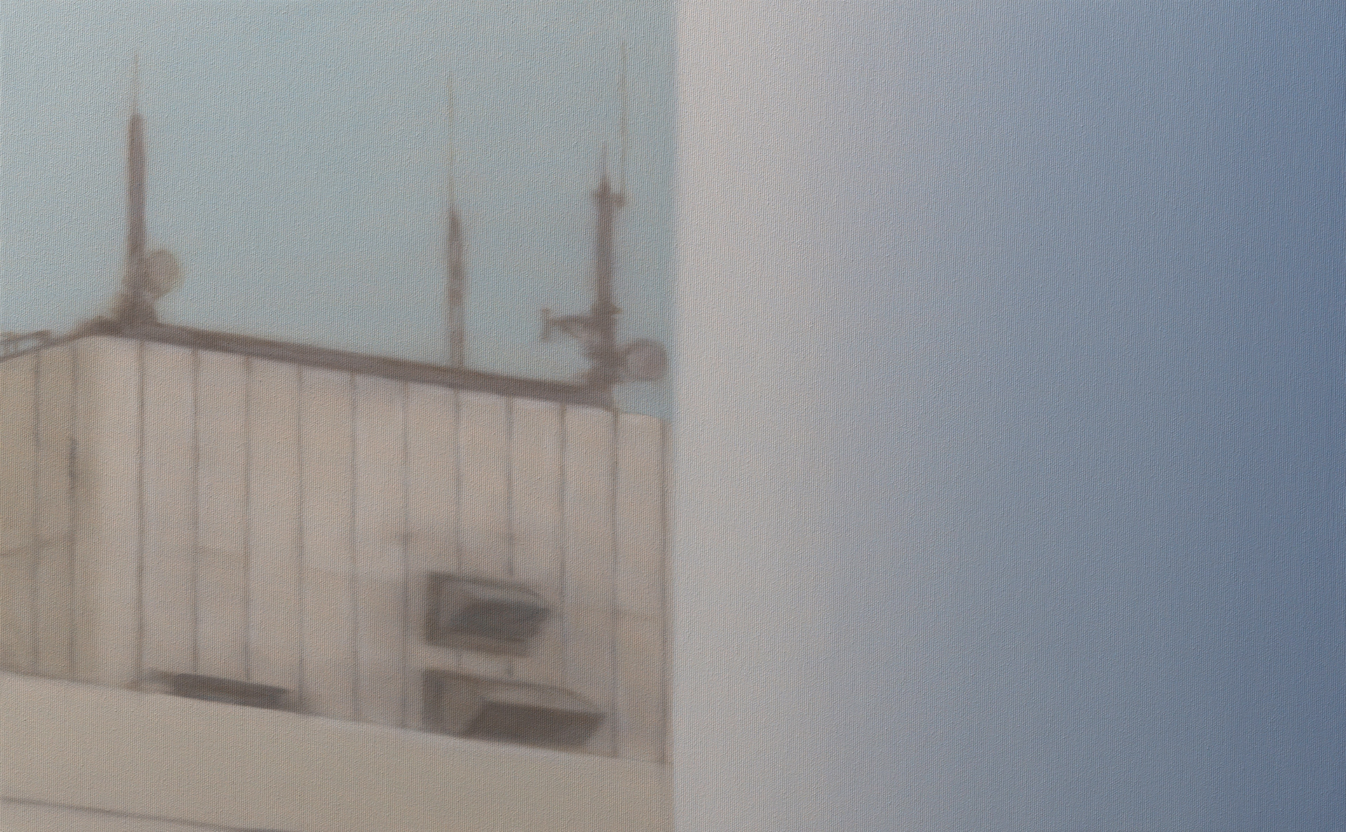 Void #4, 2025, Oil on canvas, 50 x 80 cm