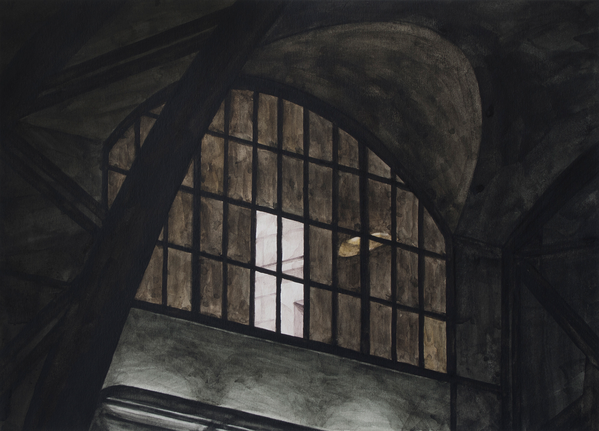 Untitled #31, 2018, Watercolor on paper, 20 x 27.5 cm