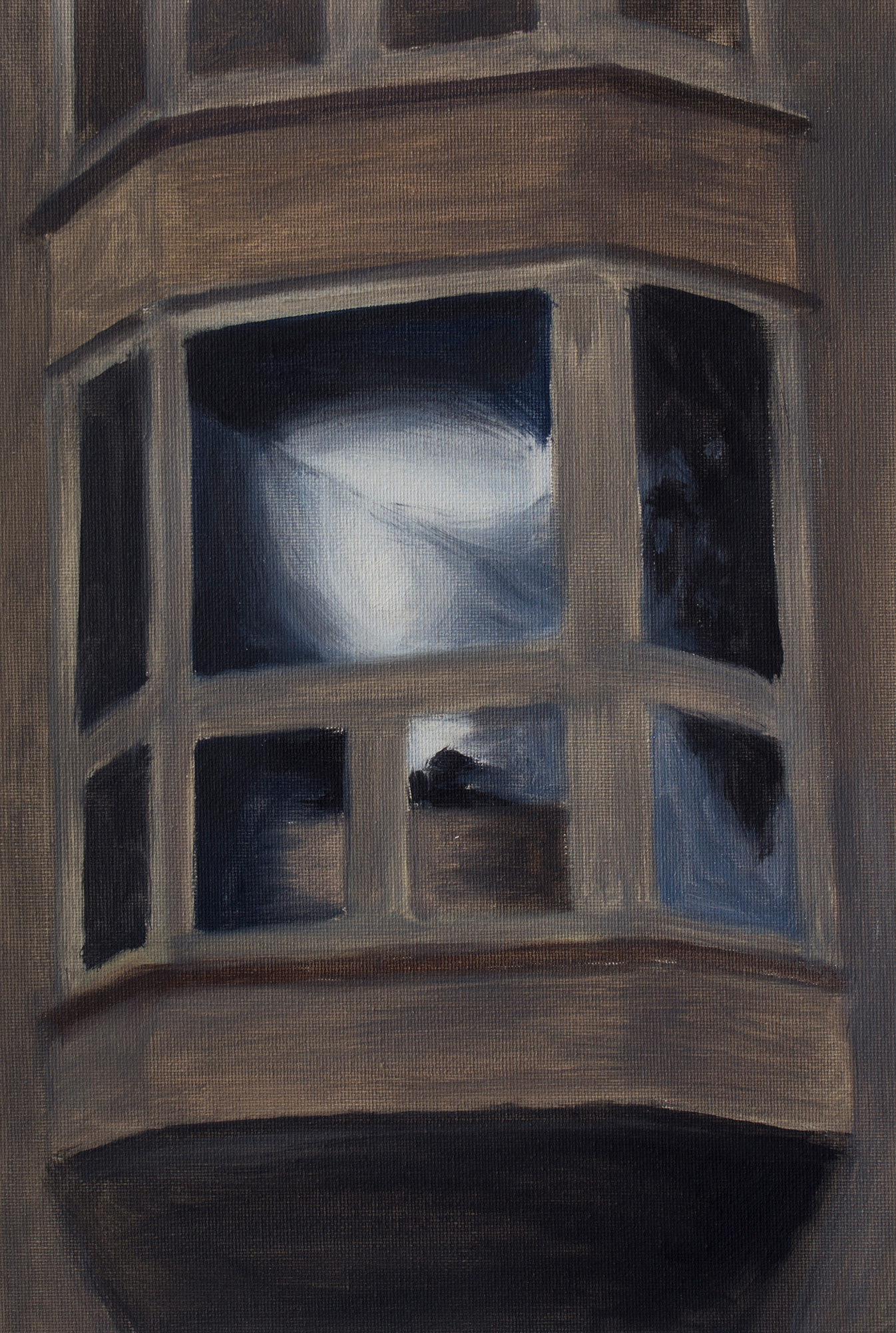 Untitled #27, 2016, Oil on canvas, 34 x 22.5 cm