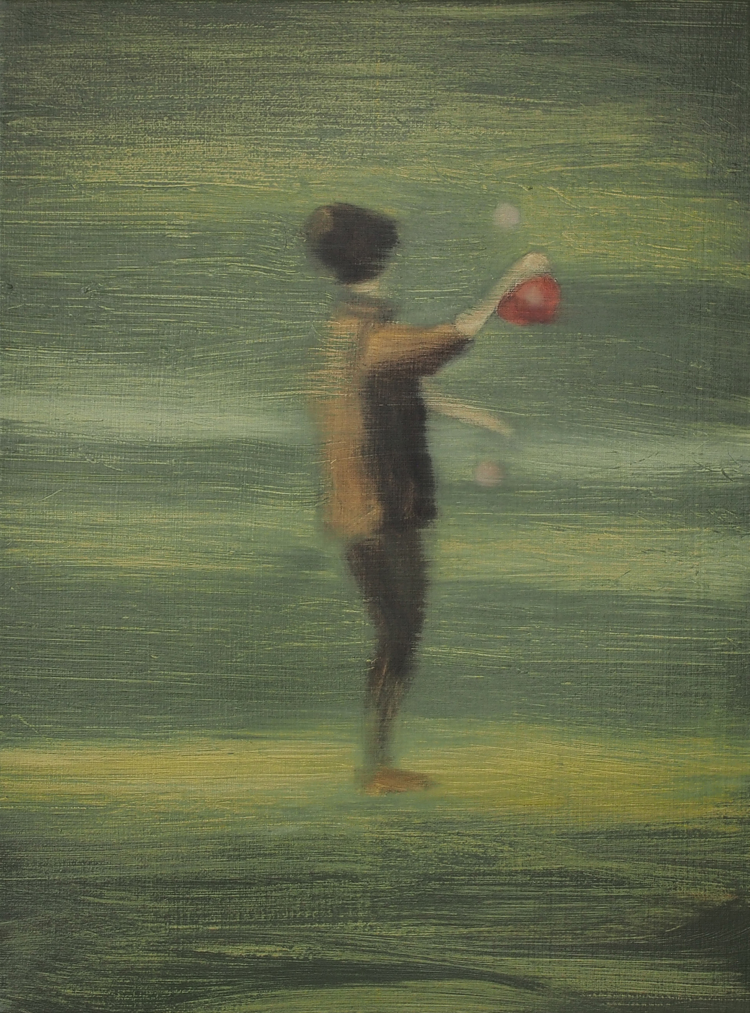 At the Park, 2017, Oil on canvas, 40 x 30 cm