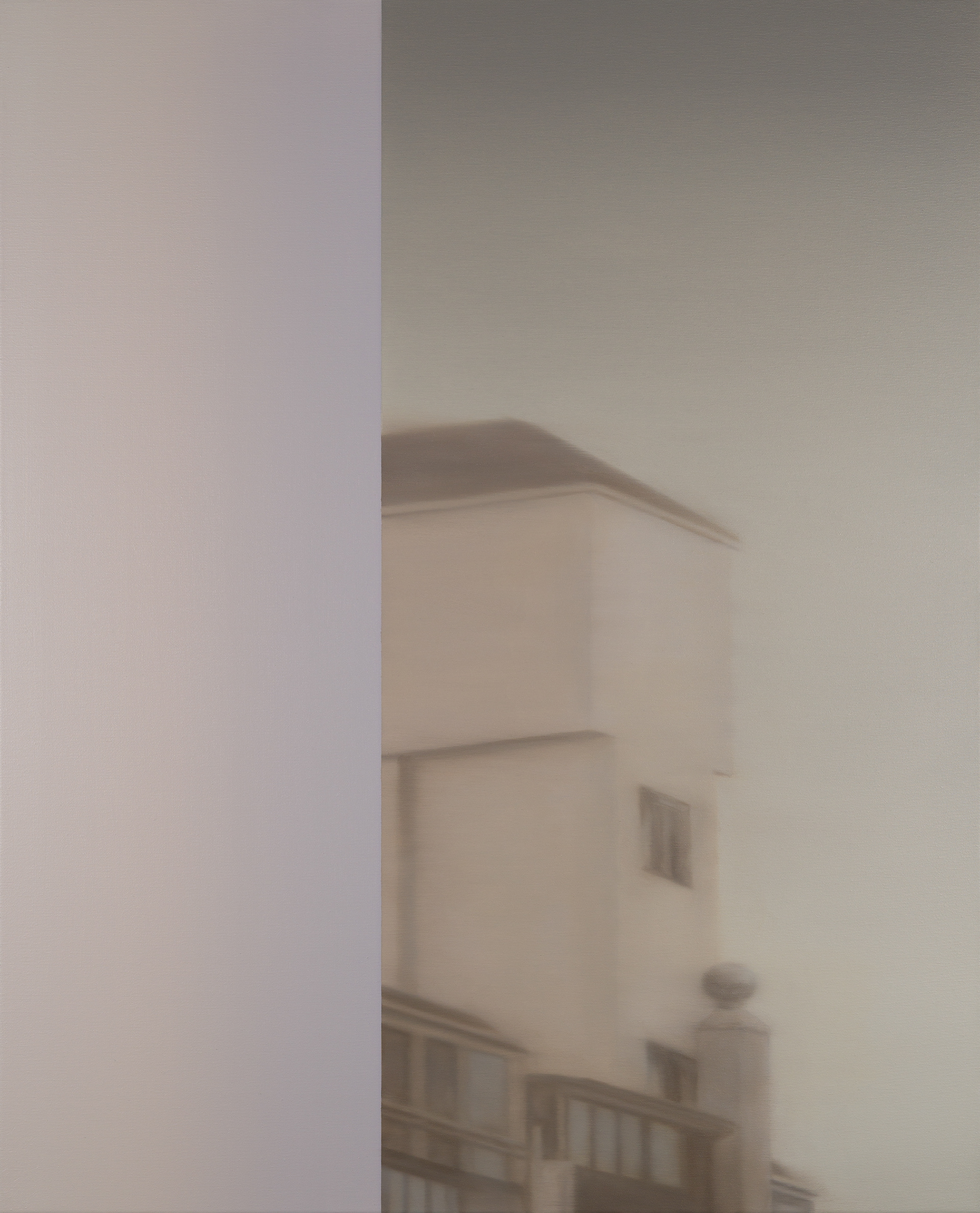 Void #9, 2025, Oil on canvas, 105 x 85 cm