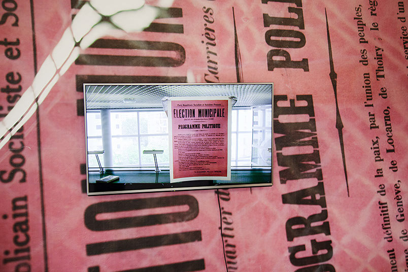 Exhibition view, Corner College