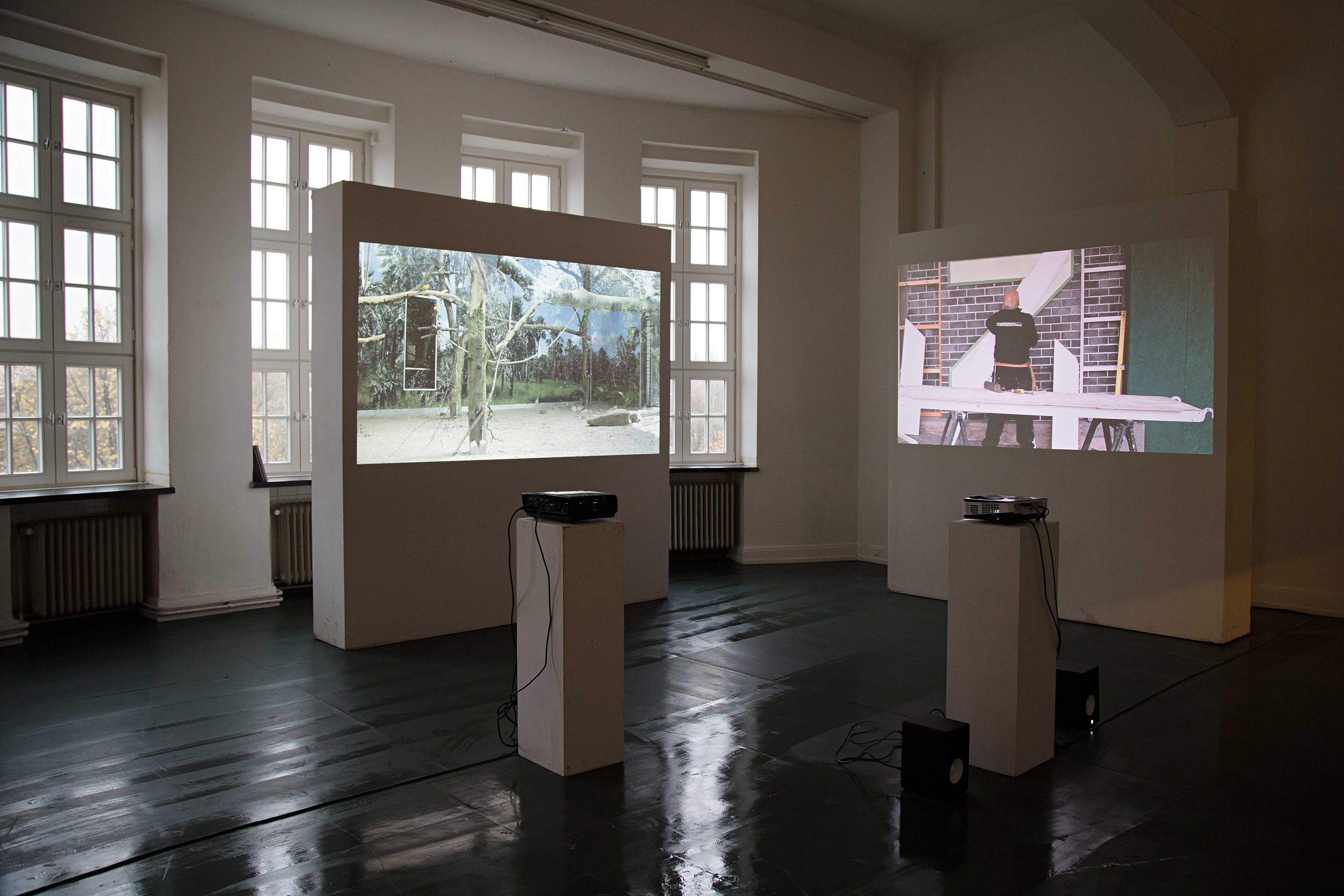 exhibition view, folgendes, Hamburg, 2014