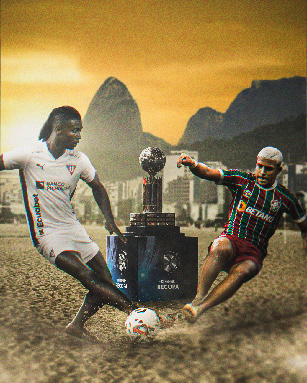LDU en Brasil por la Recopa
