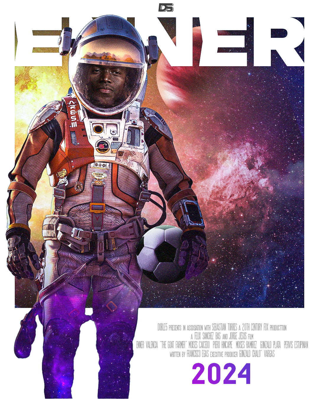 Concepto pelicula Enner Valencia