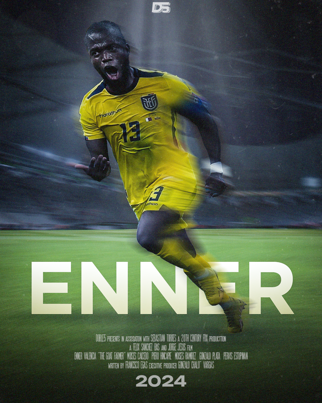 Concepto pelicula Enner Valencia