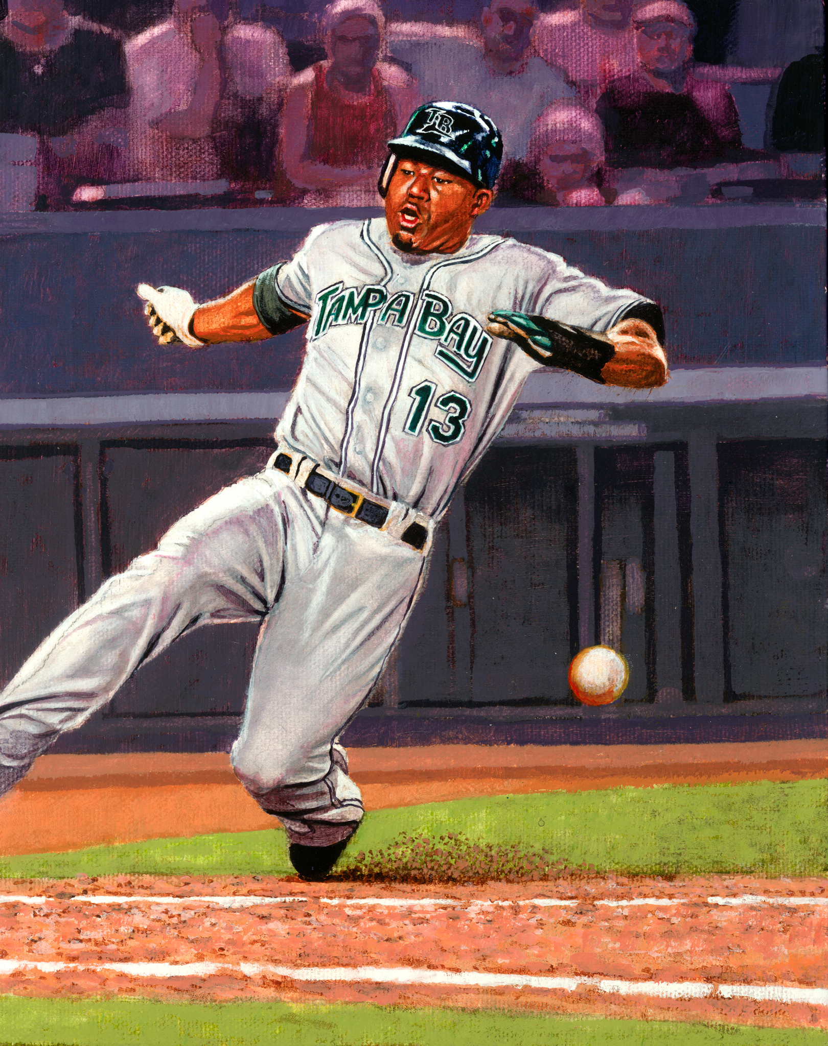 Carl Crawford for The Upper Deck Company