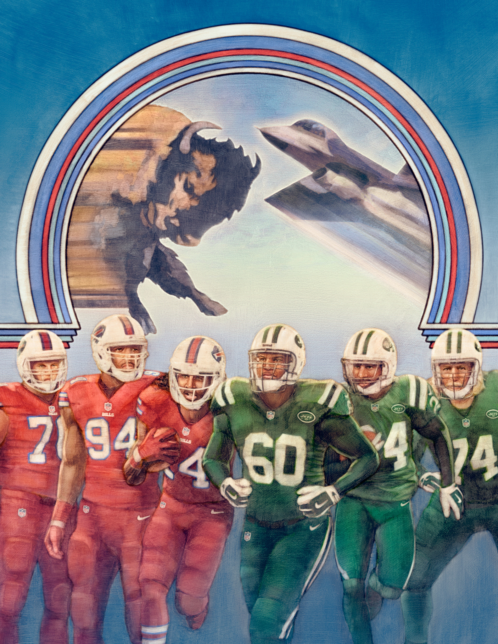 Bills vs Jets for Old Spice