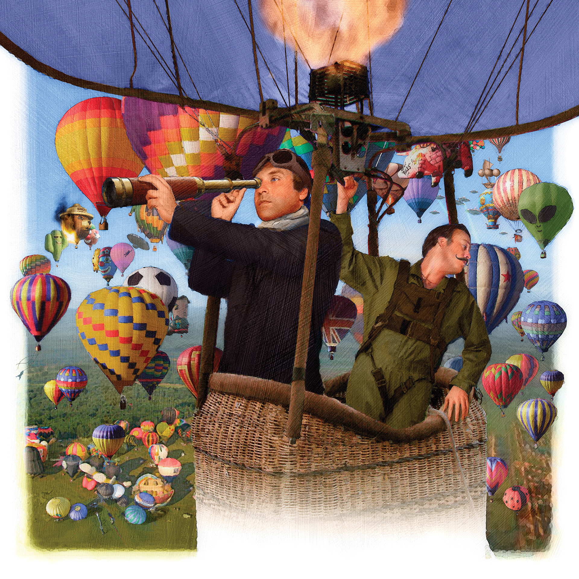 The Captains of Industry Calendar - October: Balloon Fiesta