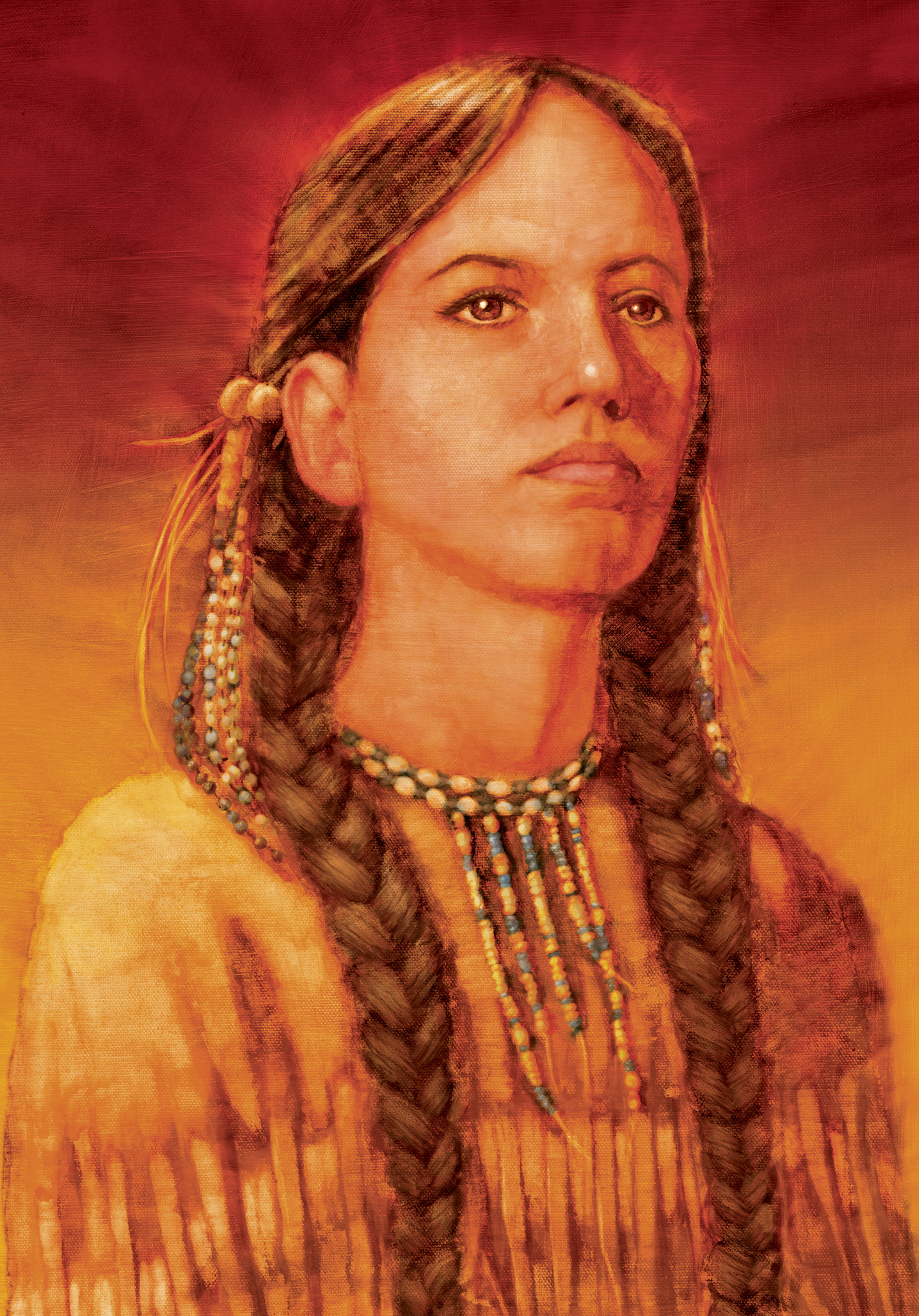 Sacajawea for Harcourt Press