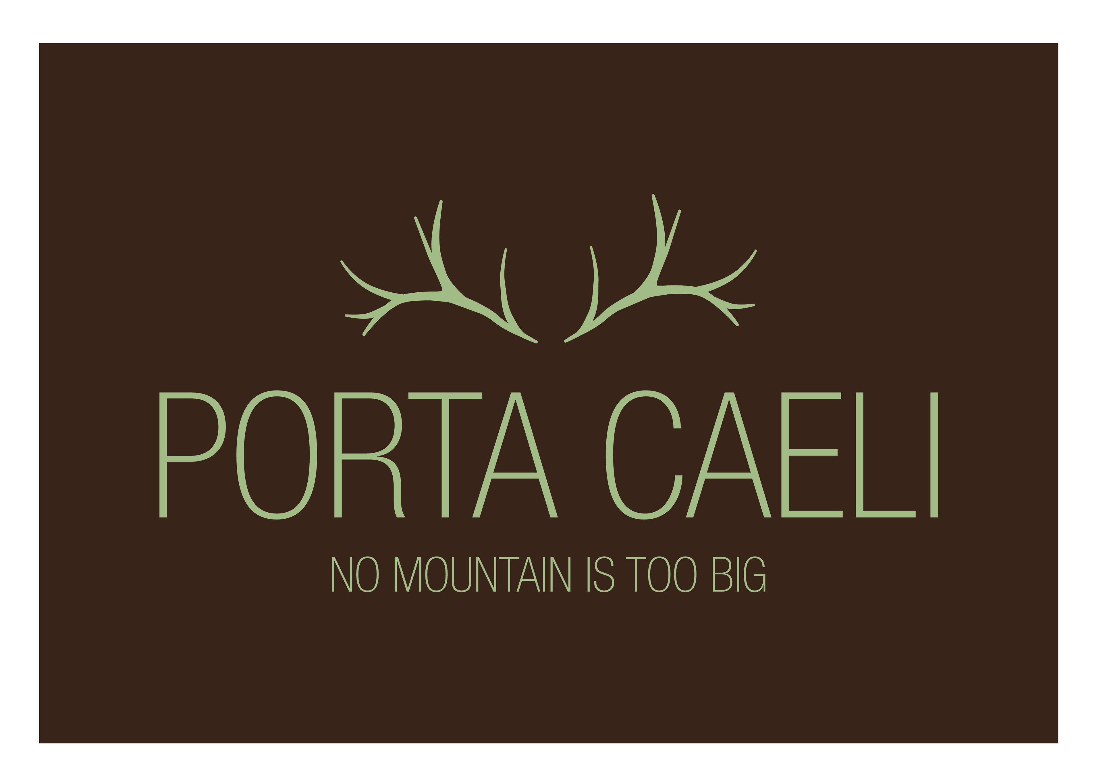 Reversed Logo and Slogan for an All-Inclusive Mountain Climbing Travels