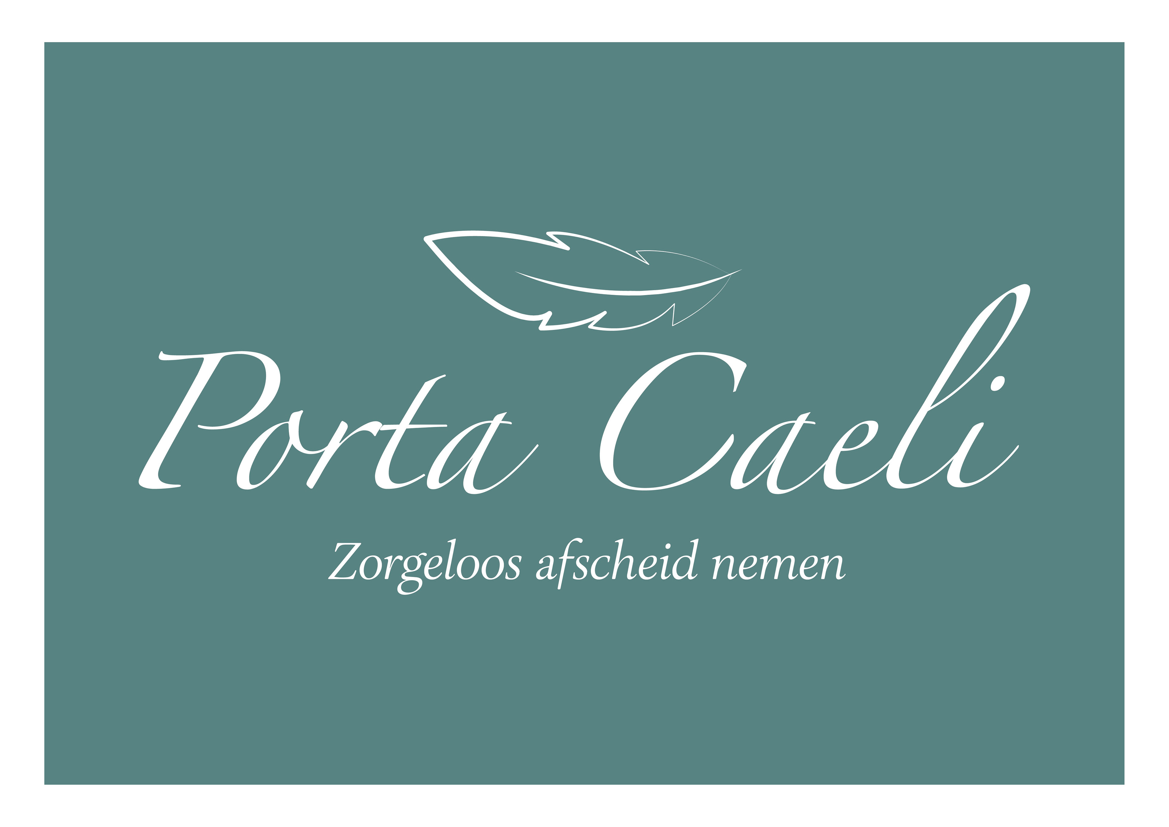 Reversed Logo and Slogan for a Funeral Services