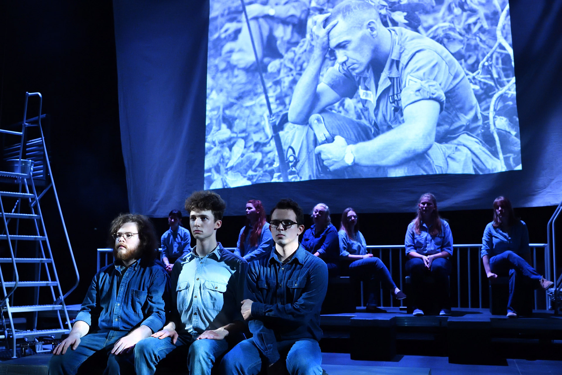 Vietnam 101 dressed rehearsal.
Monday May 14, 2018
Photo by Joseph Rey Au