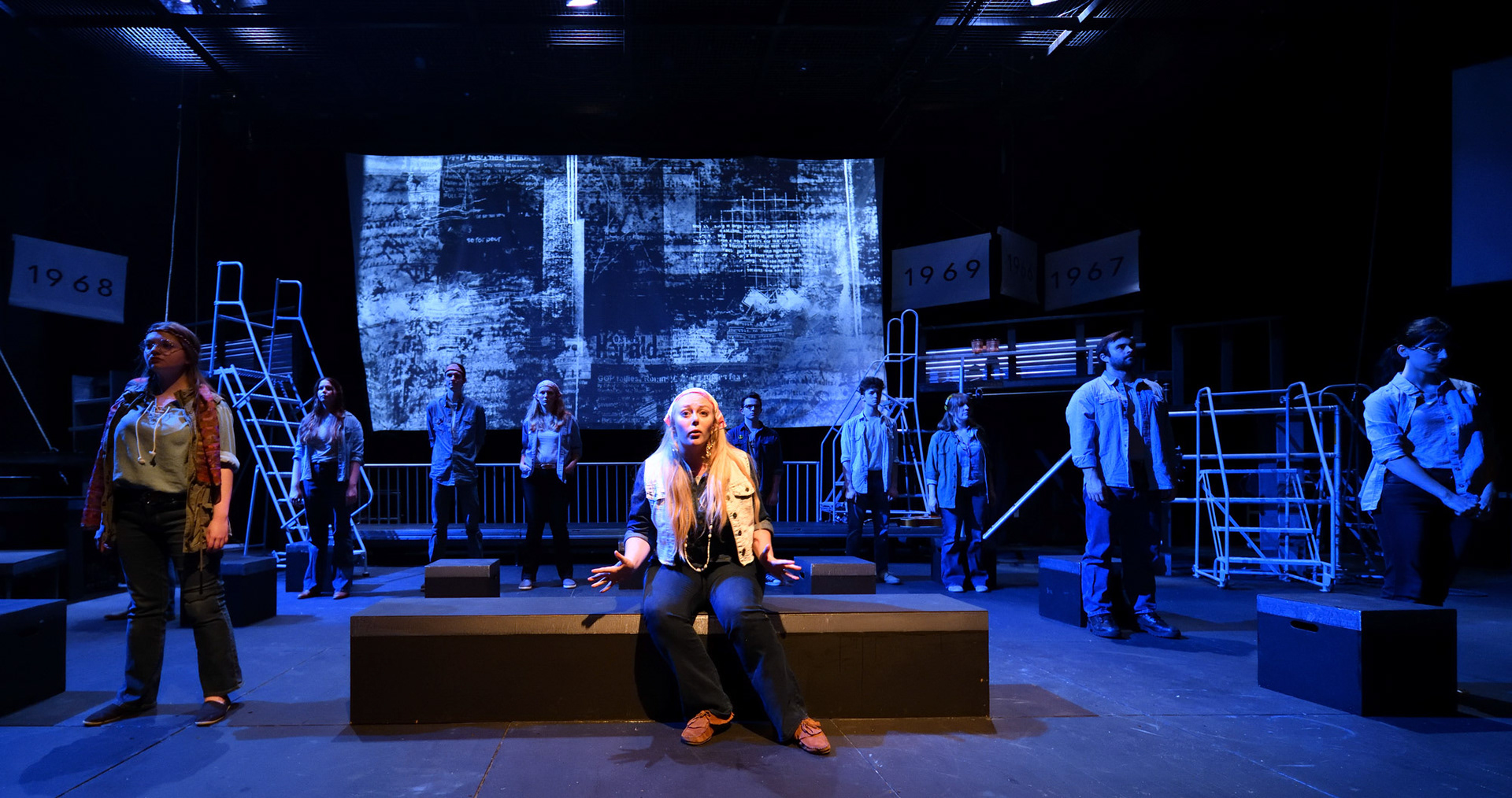 Vietnam 101 dressed rehearsal.
Monday May 14, 2018
Photo by Joseph Rey Au