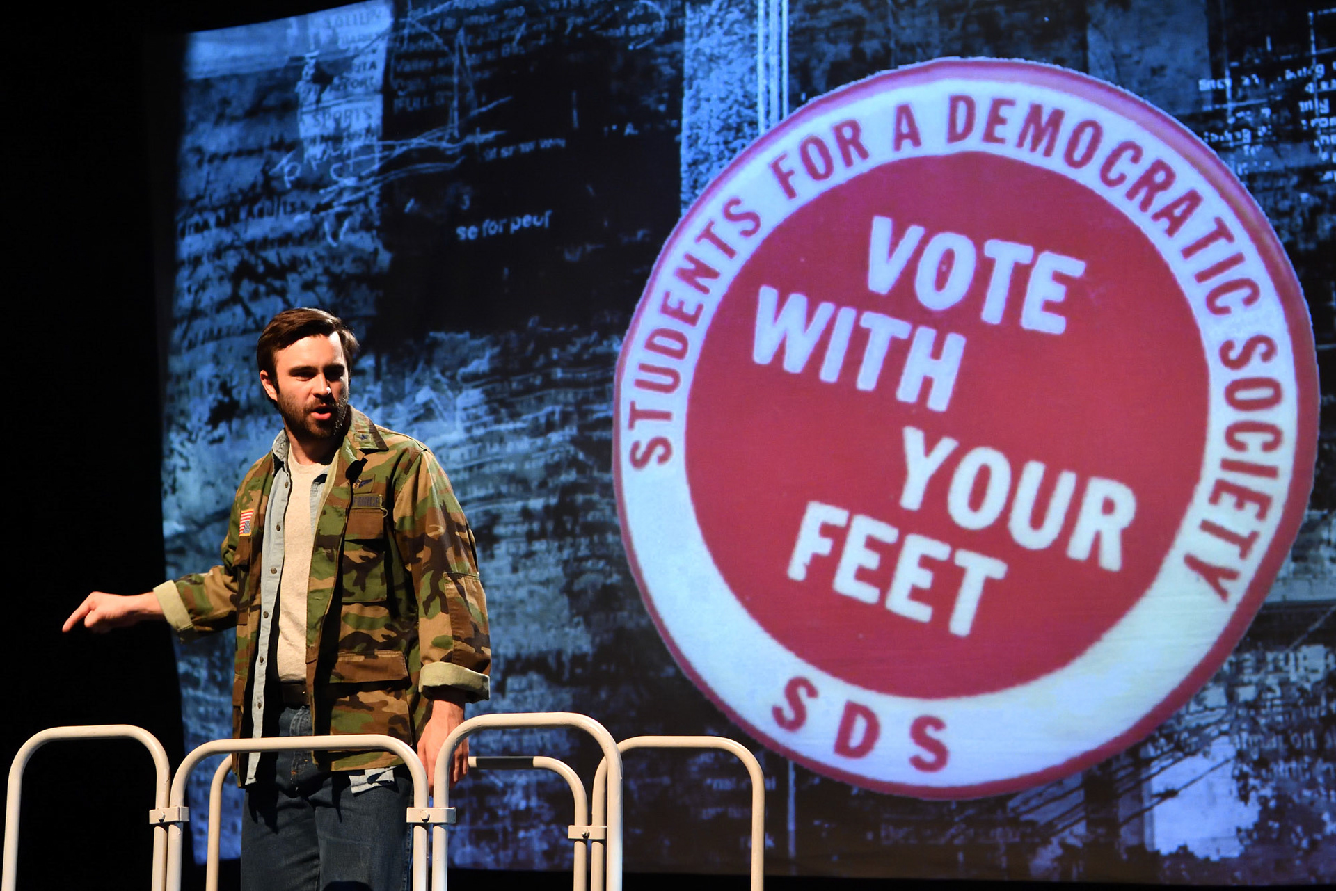 Vietnam 101 dressed rehearsal.
Monday May 14, 2018
Photo by Joseph Rey Au