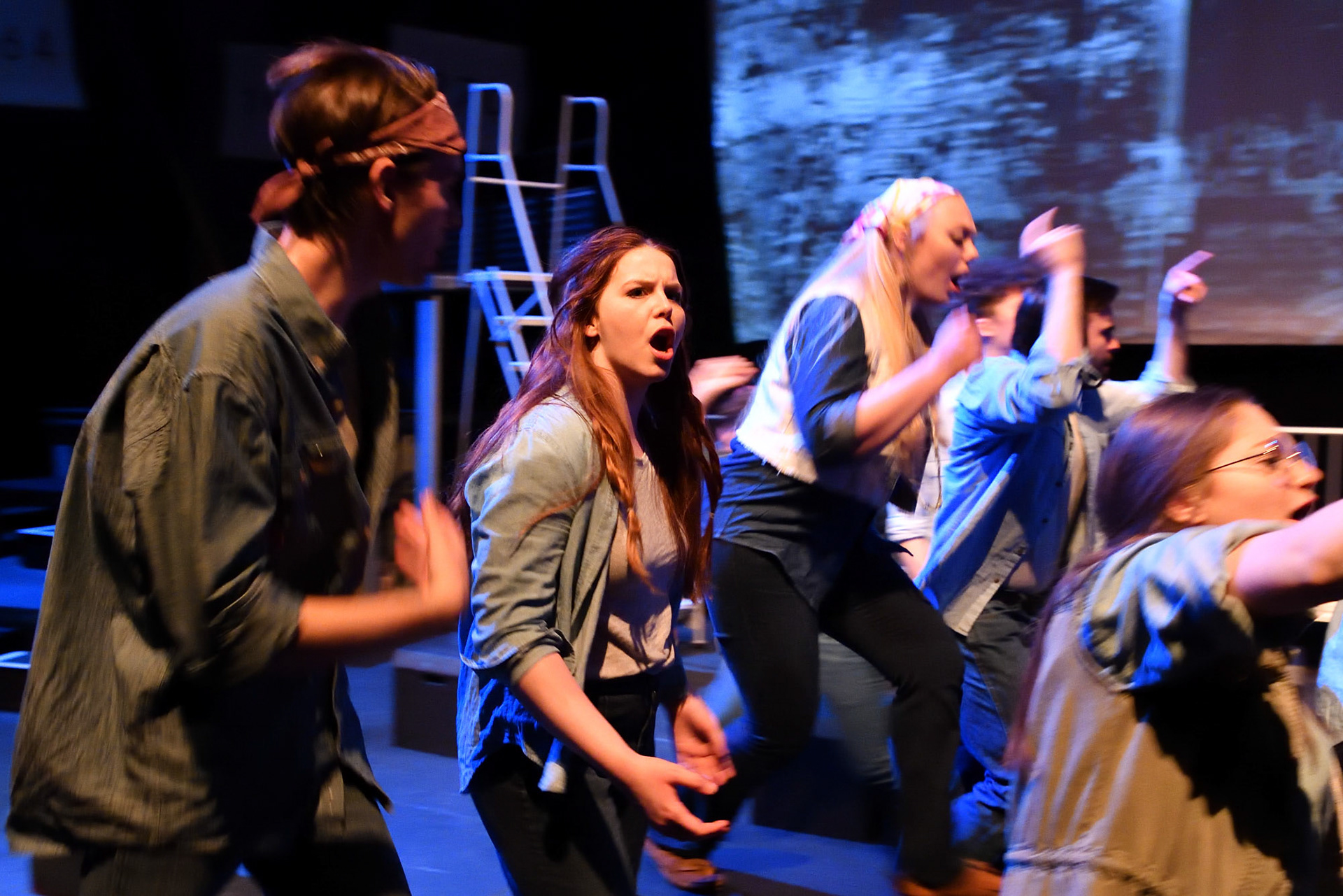 Vietnam 101 dressed rehearsal.
Monday May 14, 2018
Photo by Joseph Rey Au