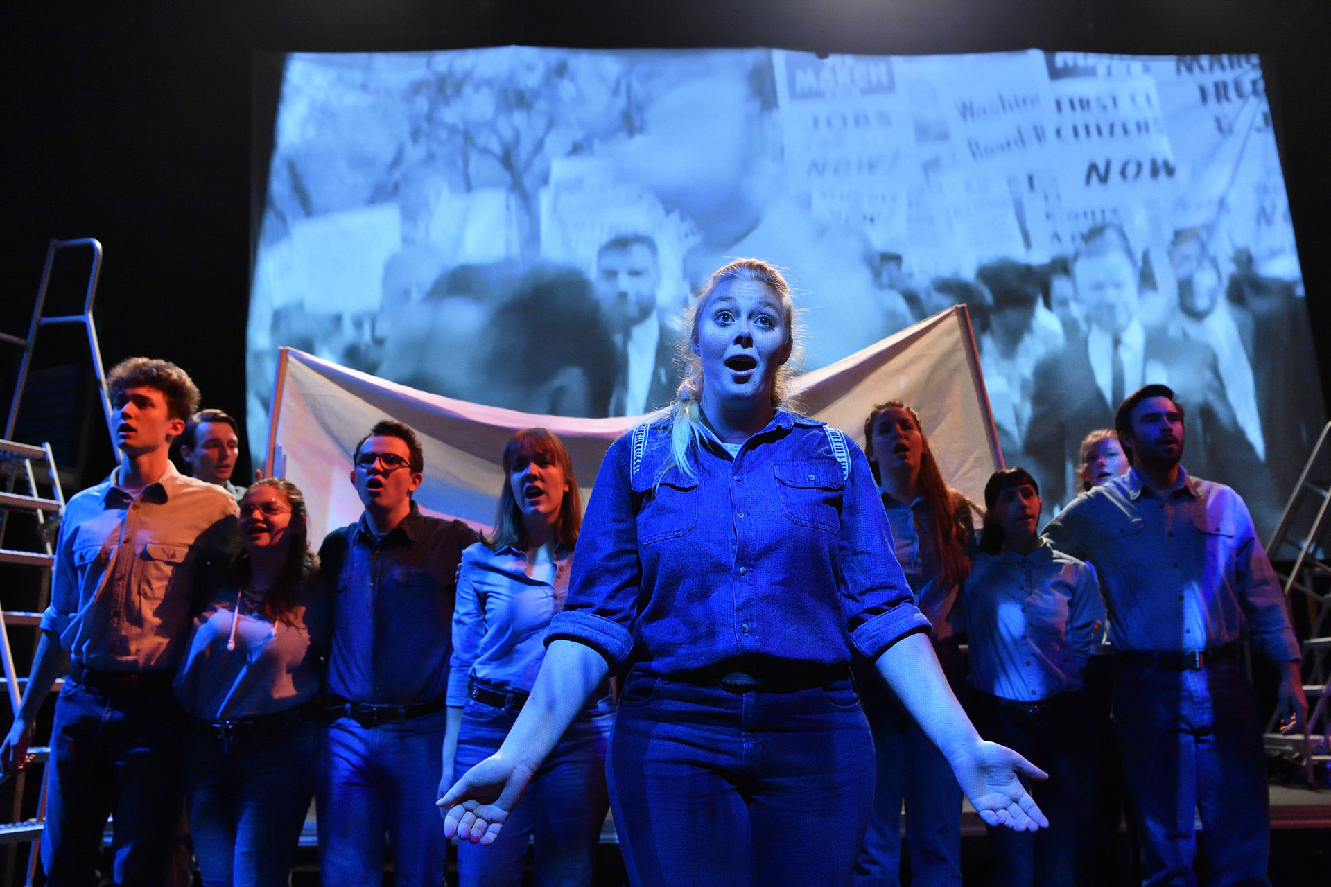 Vietnam 101 dressed rehearsal.
Monday May 14, 2018
Photo by Joseph Rey Au