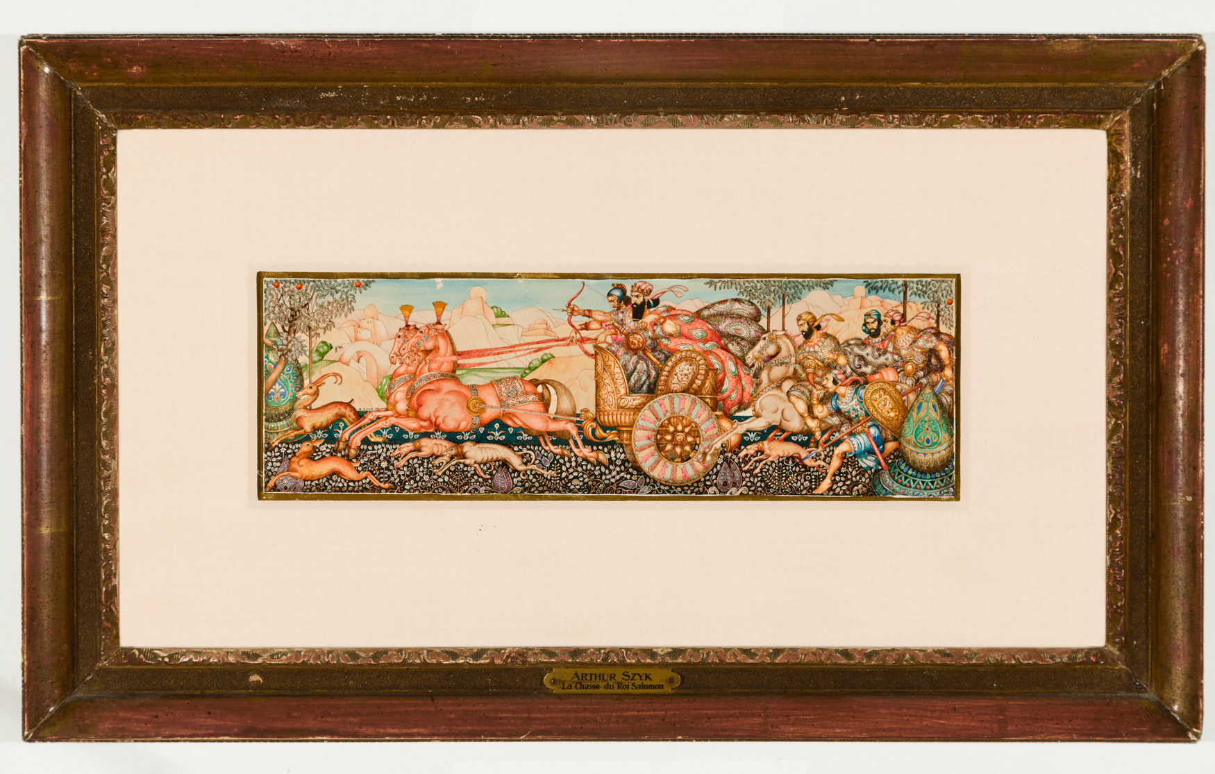 Art by Arthur Szyk in private collection