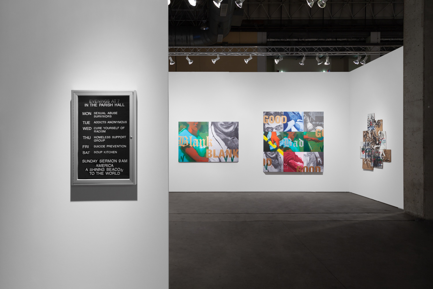 Charlie James Gallery booth at EXPO Chicago