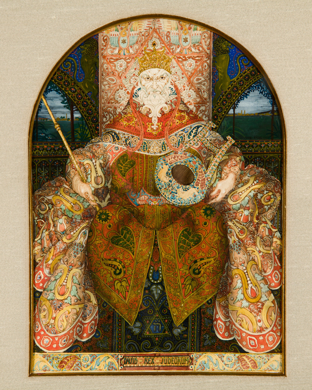 Art by Arthur Szyk in private collection