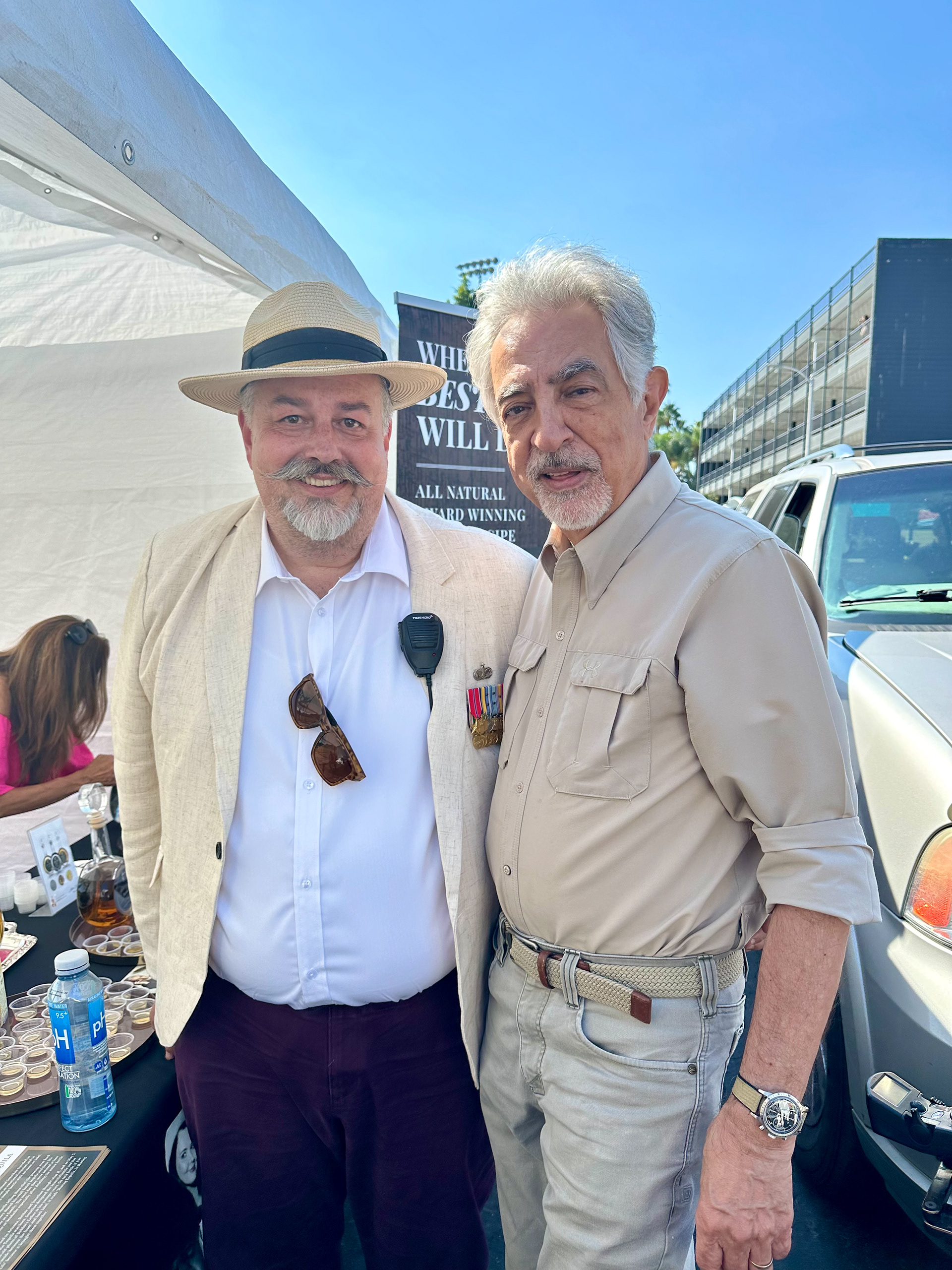 With Actor & Veteran Advocate Joe Mantegna 2024