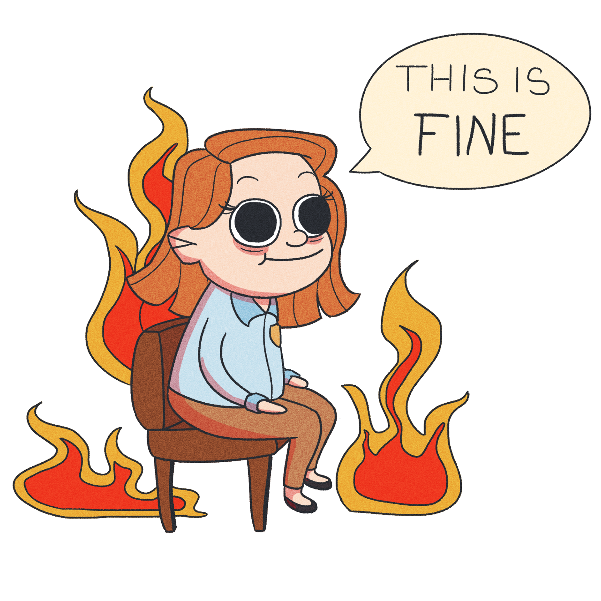 Bianca sticker *Character design is not mine