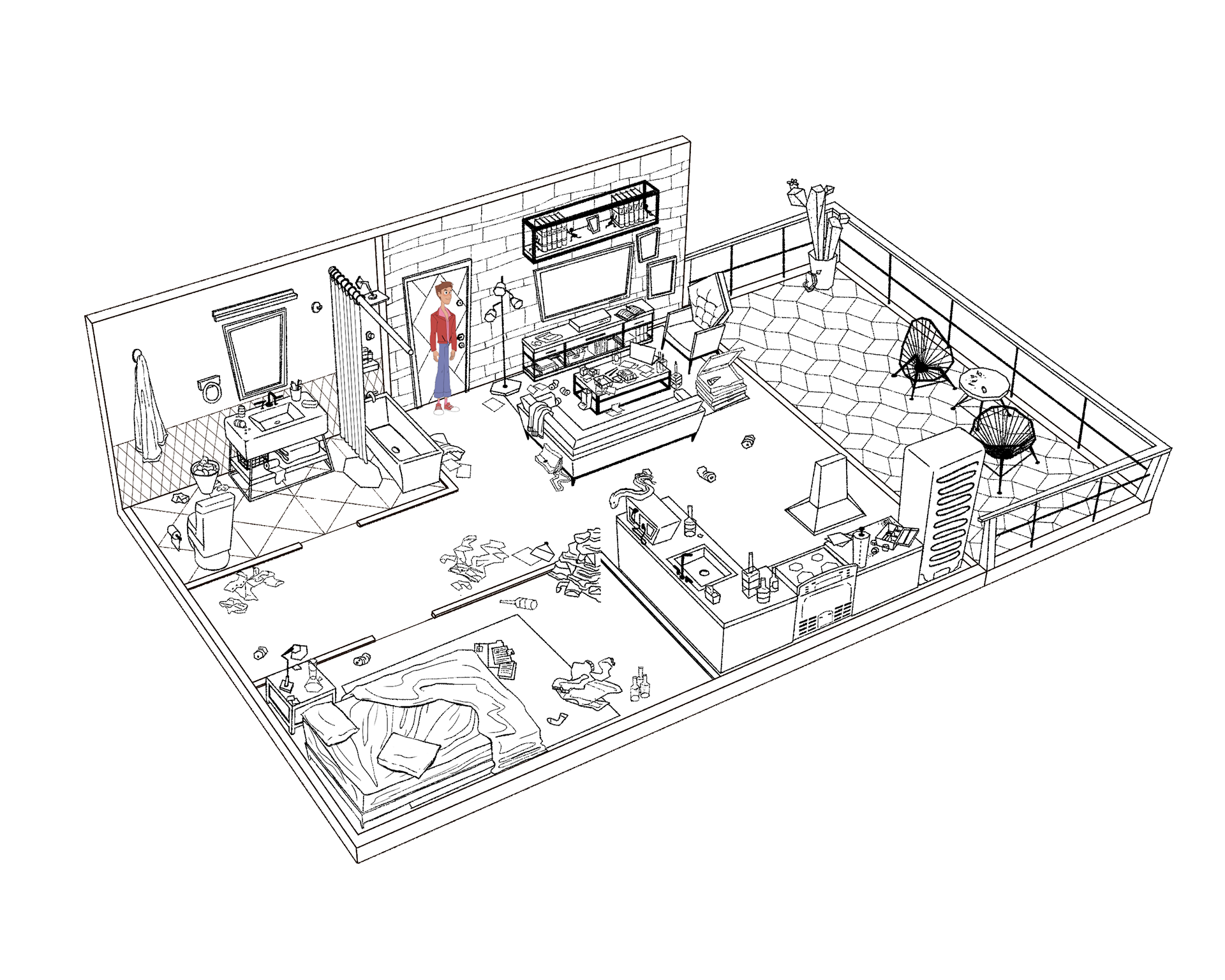 Lineart and size reference