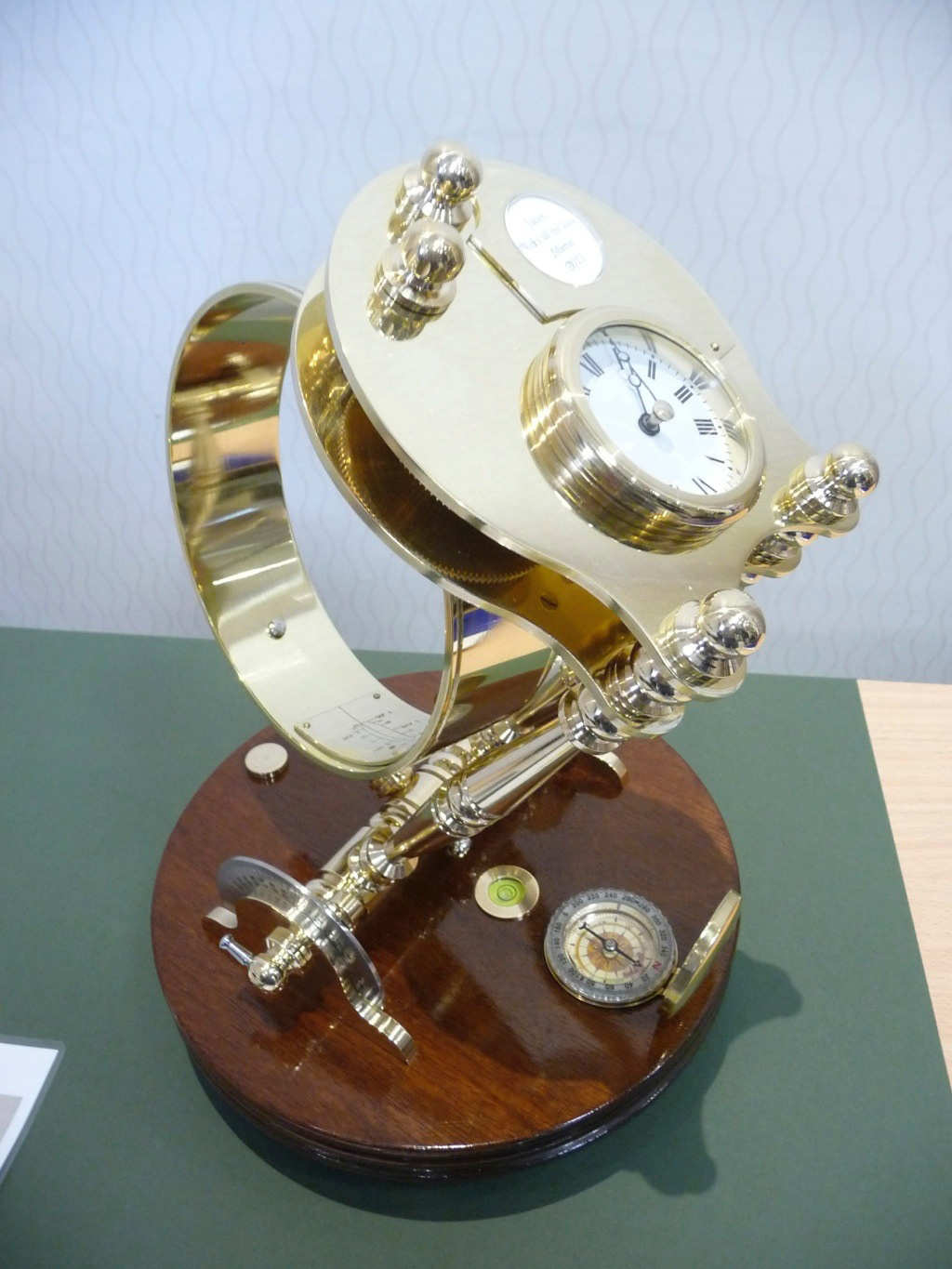 Prof Martin Jenkins - Cooke Heliochronometer - 2012. Made for his wife's birthday!
