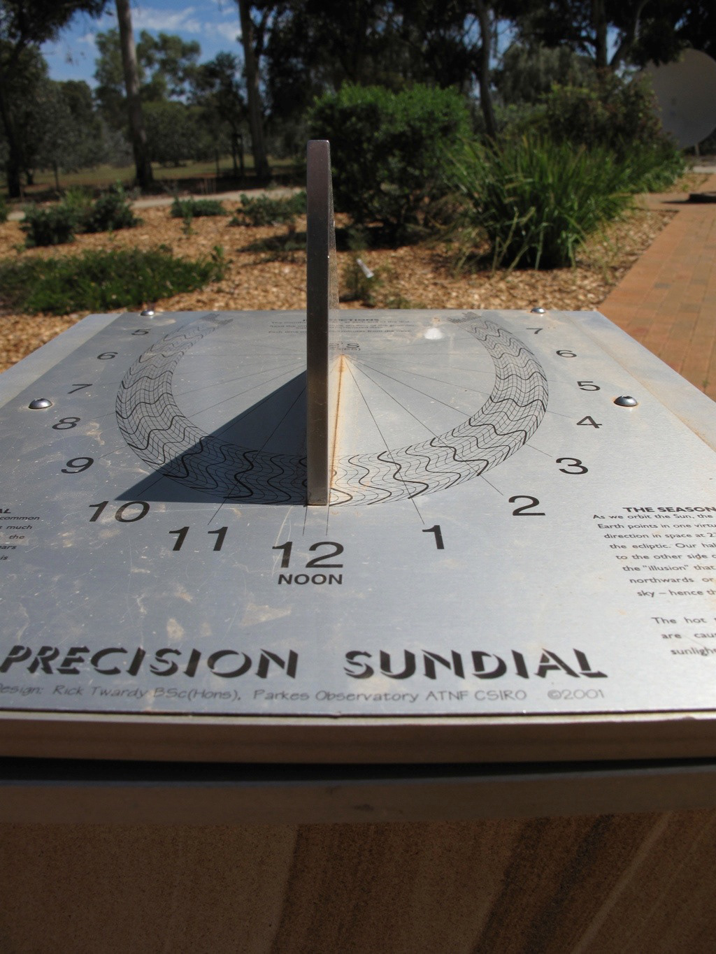 Rick Twardy - 2001 - Parkes Observatory, Dubbo, New South Wales