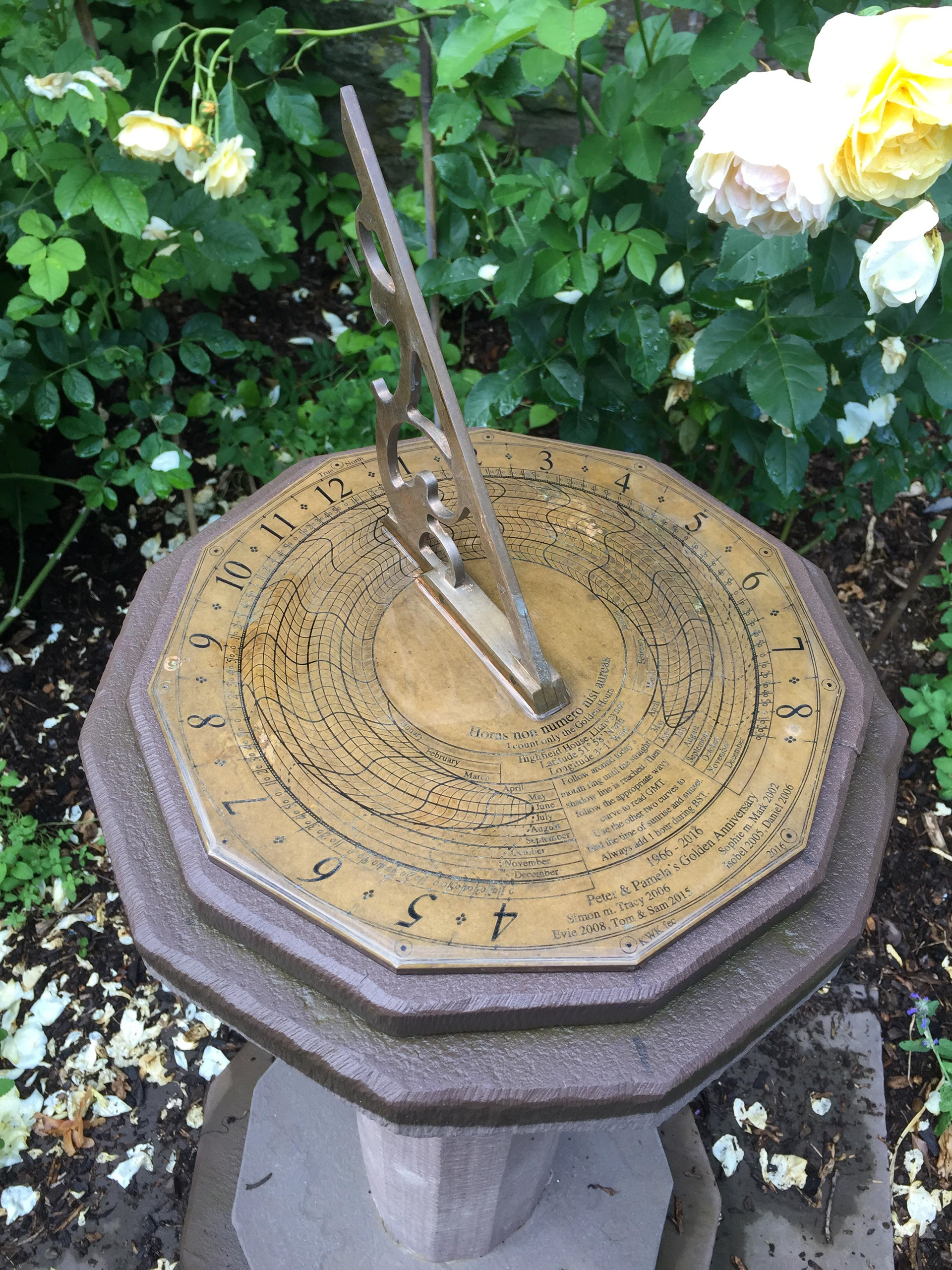 Highfield Dial after tow years in the atmosphere