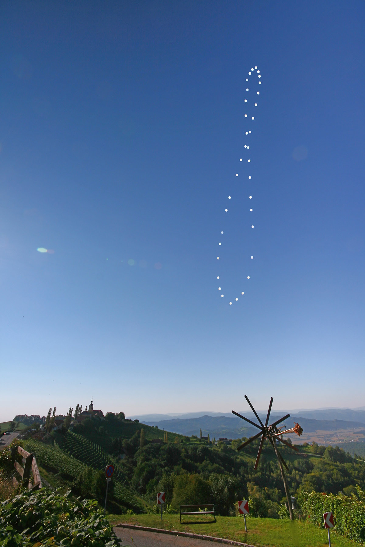 Analemma over the Austria by Robert Polzl