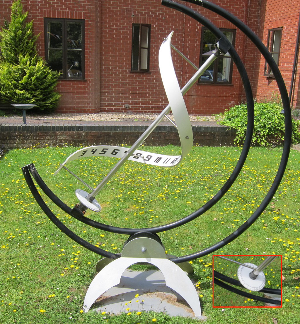 Singleton's Dial - note the Equation ring inset